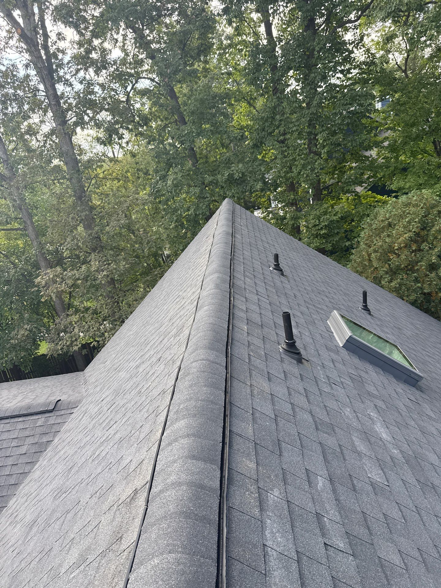 Falls Church: Residential Roof Replacement with CertainTeed Landmark in Moire Black  by RM Banning, Inc.