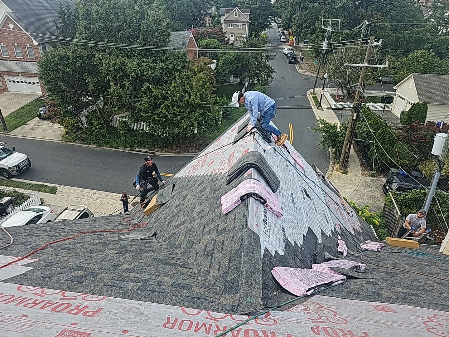 Residential Roofing Installation using Shingles  by Real1Construction