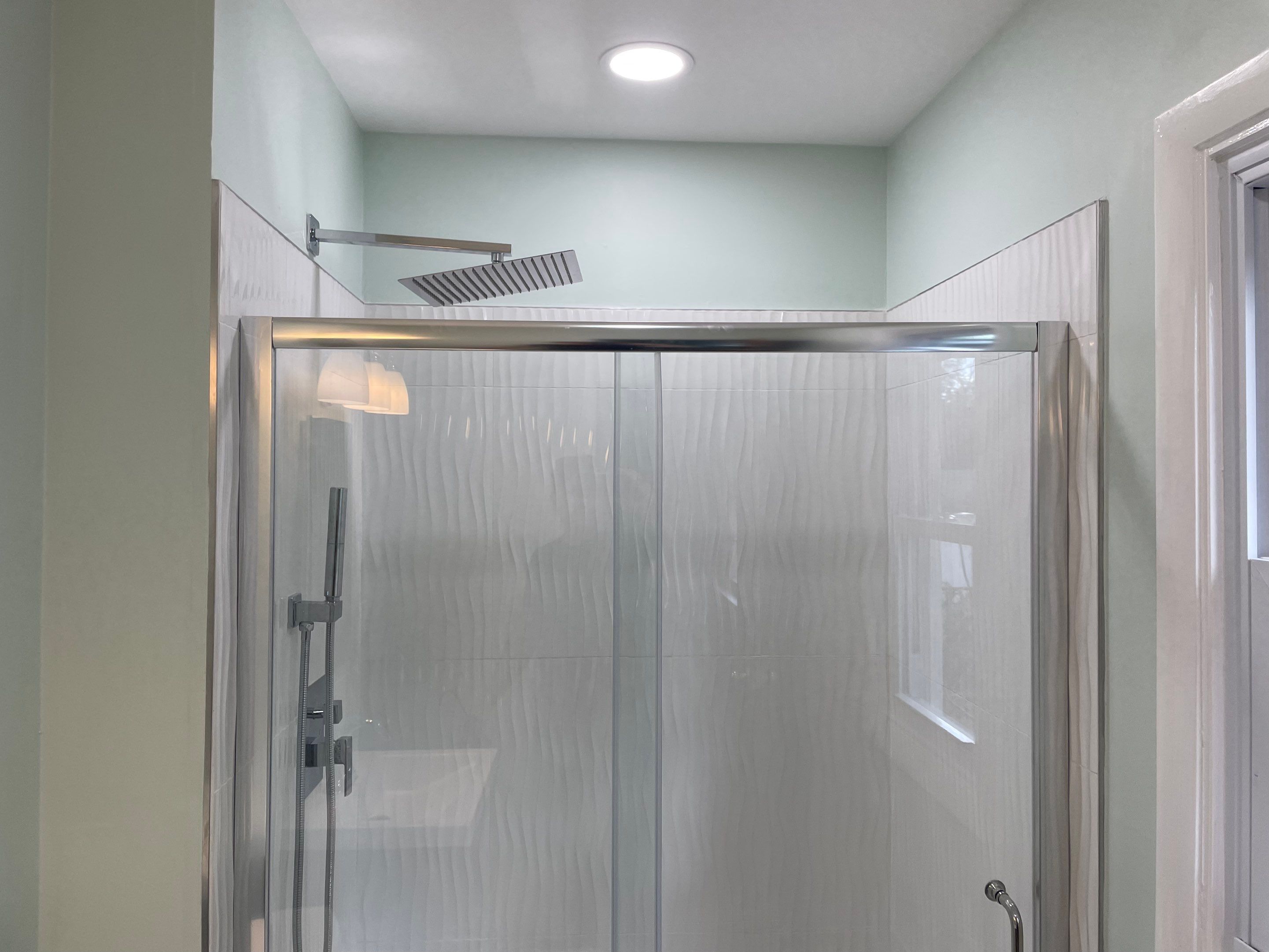 Bathroom Remodel using Tile by Home Concepts Construction