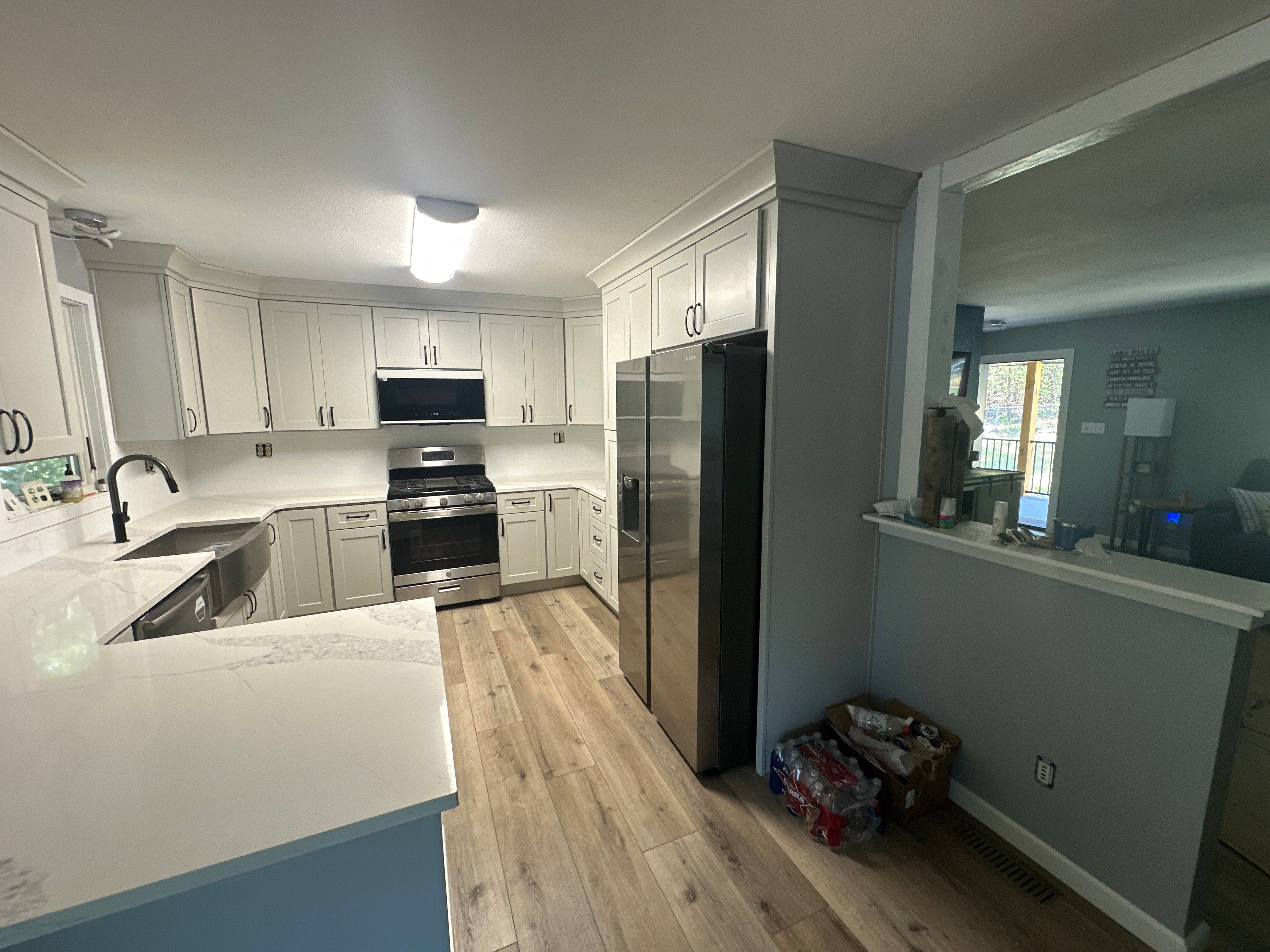 Lampe Lake Home off Uniqueville by Kitchen Works LLC