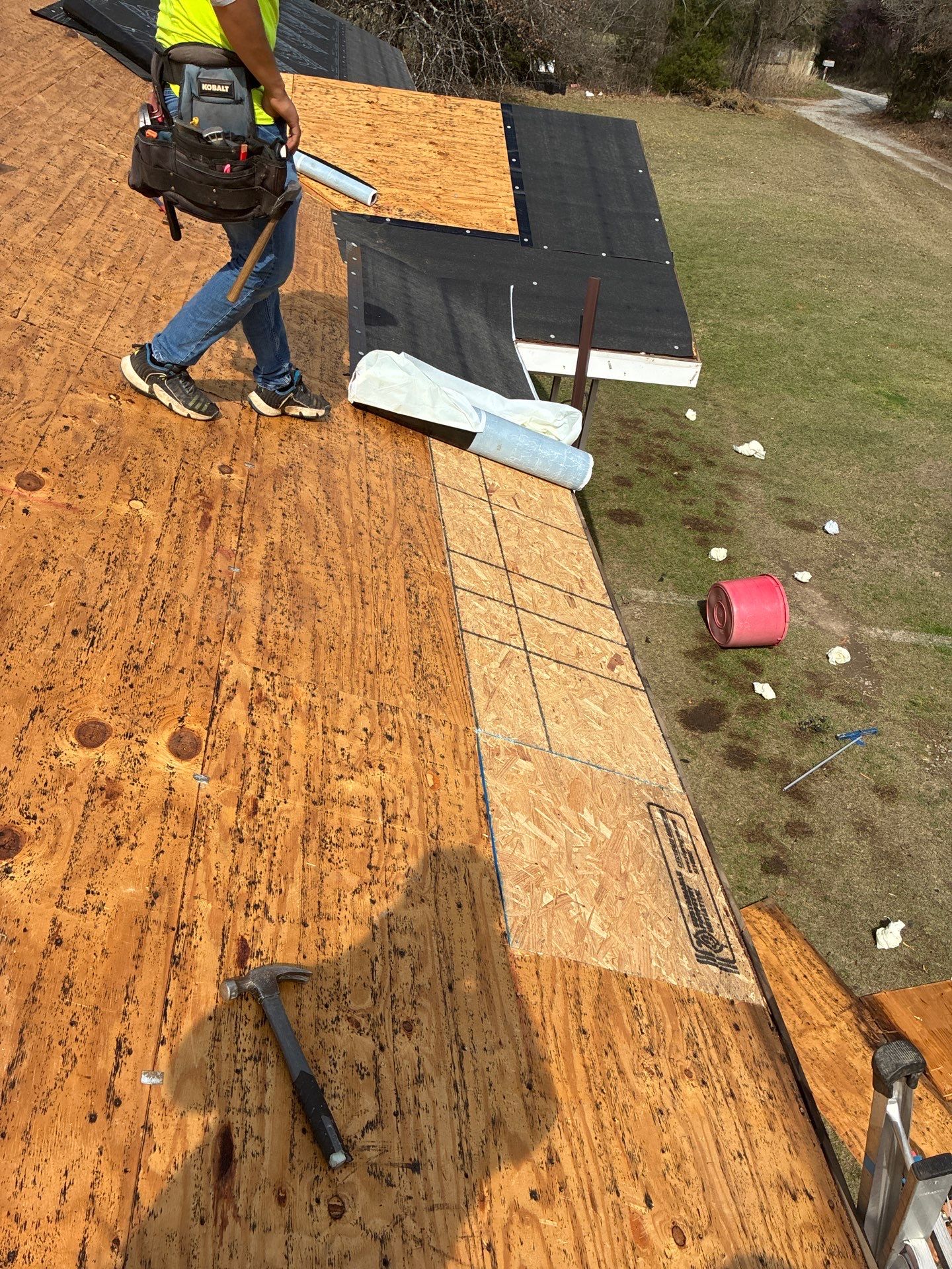 Roof replacement by In & Out Construction & Remodeling, LLC