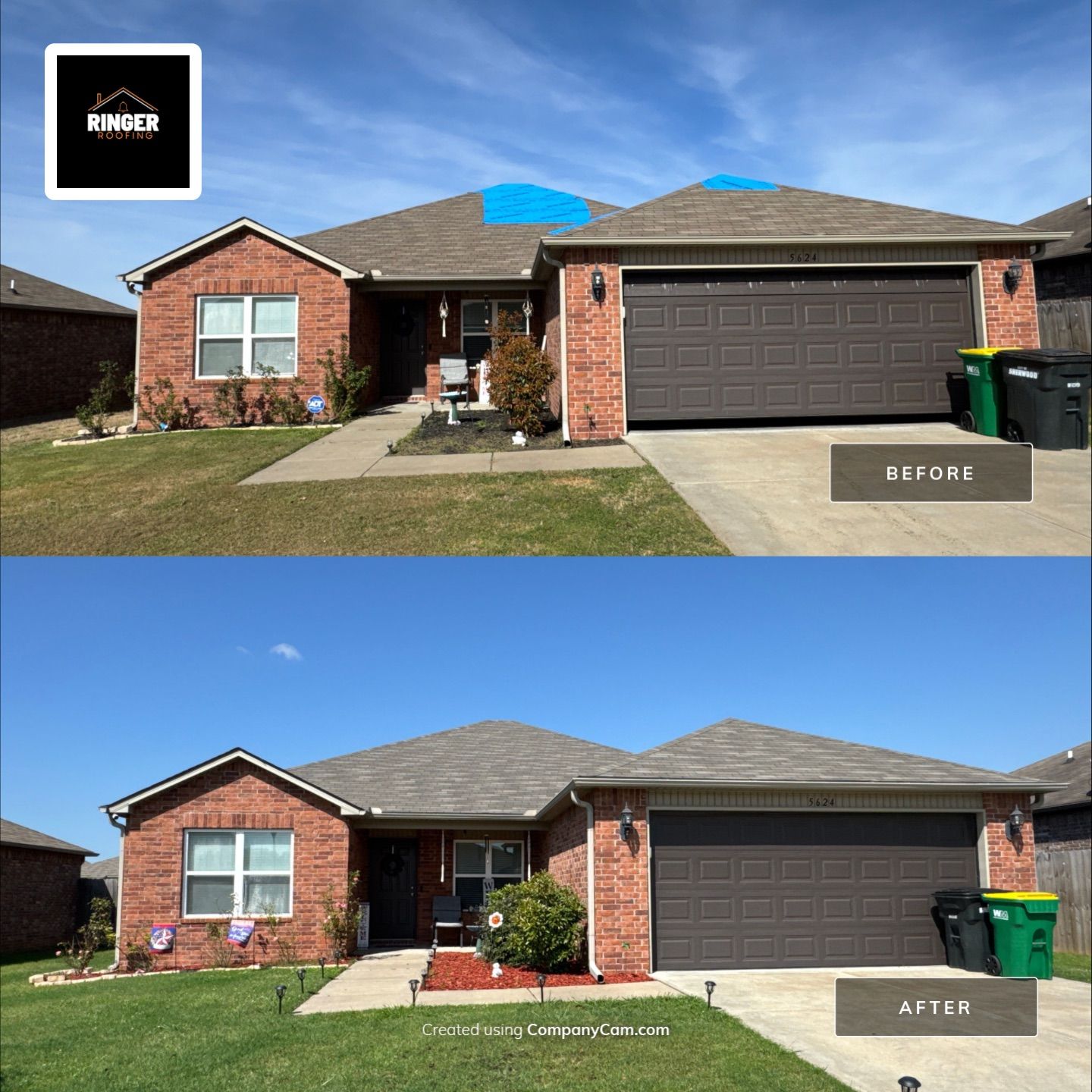 Insurance Roof Repair by Ringer Roofing, LLC.