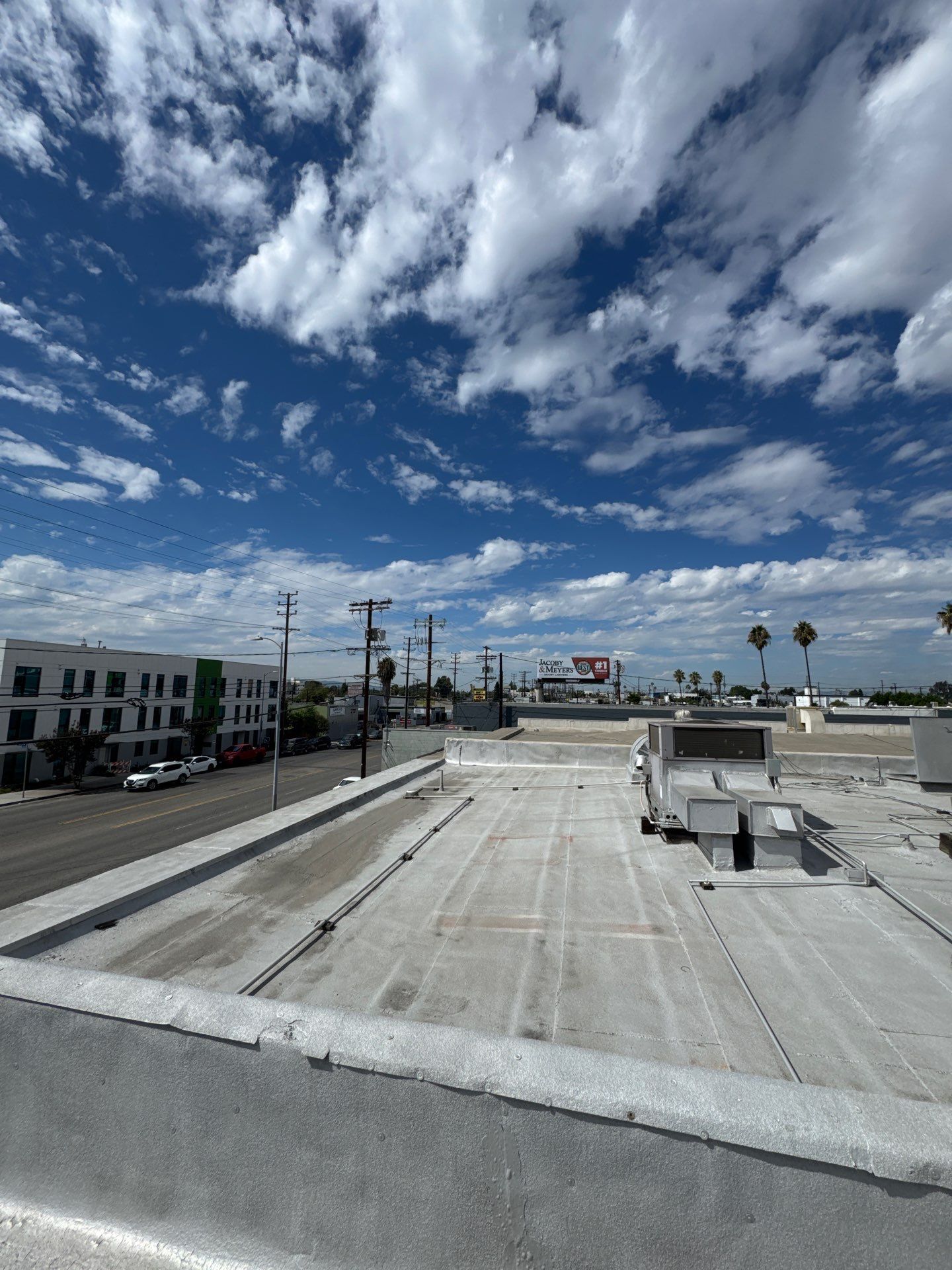 Commercial Silicone Membrane Installation Project by Hull Brothers Roofing