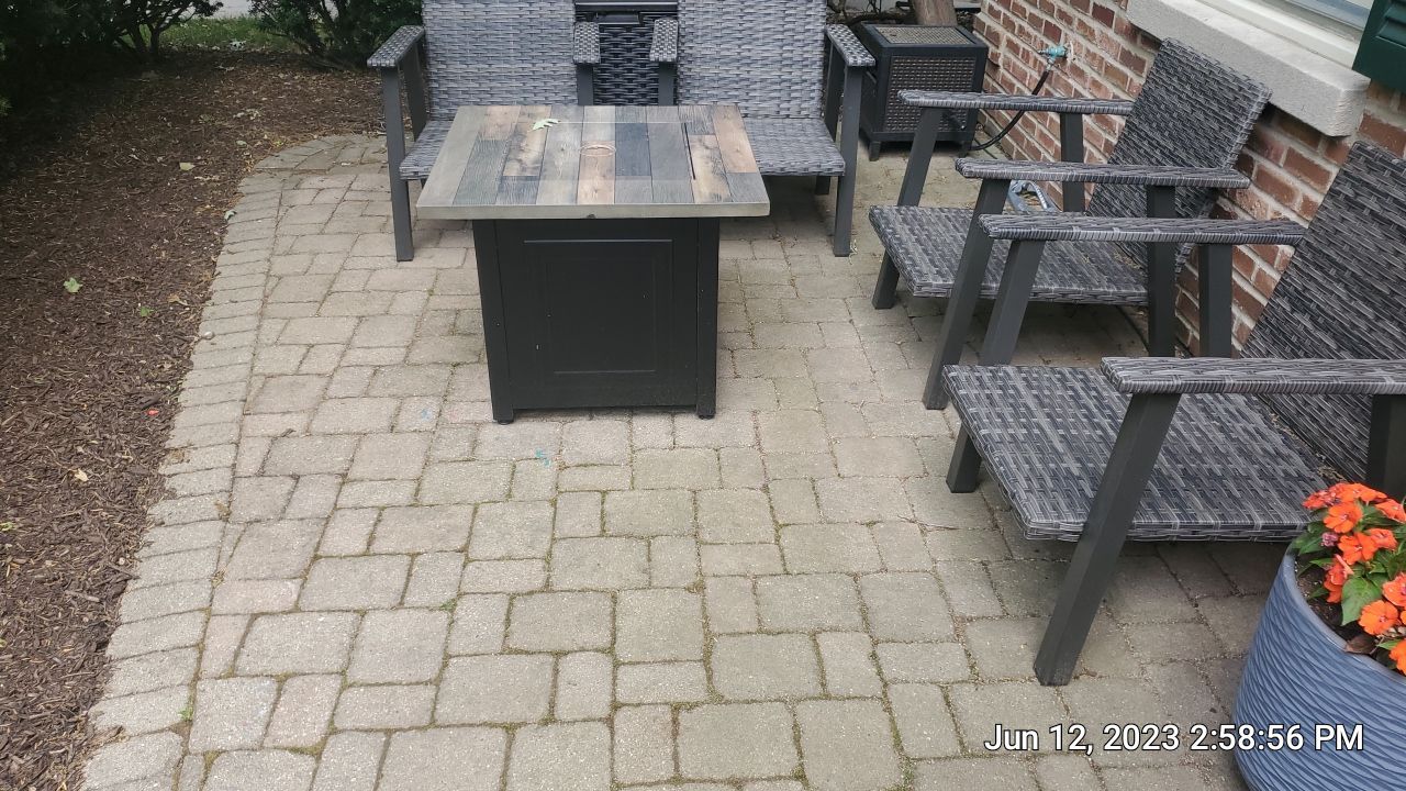 brick paver repair, clean and seal using Surebond SB-1300 by Northern Power Washing LLC.