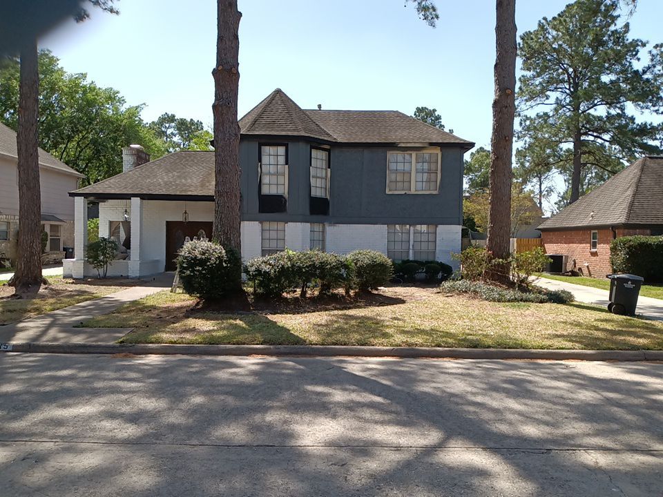 Interior and exterior painting project by Roof Concepts Construction