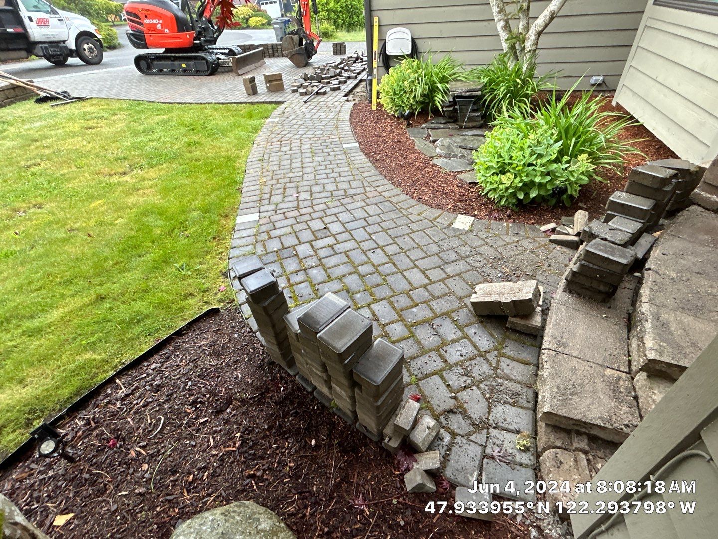 James | Concrete Driveway, Walkway & Stairs/Porch and & Planting by Jireh Asphalt & Concrete Inc 