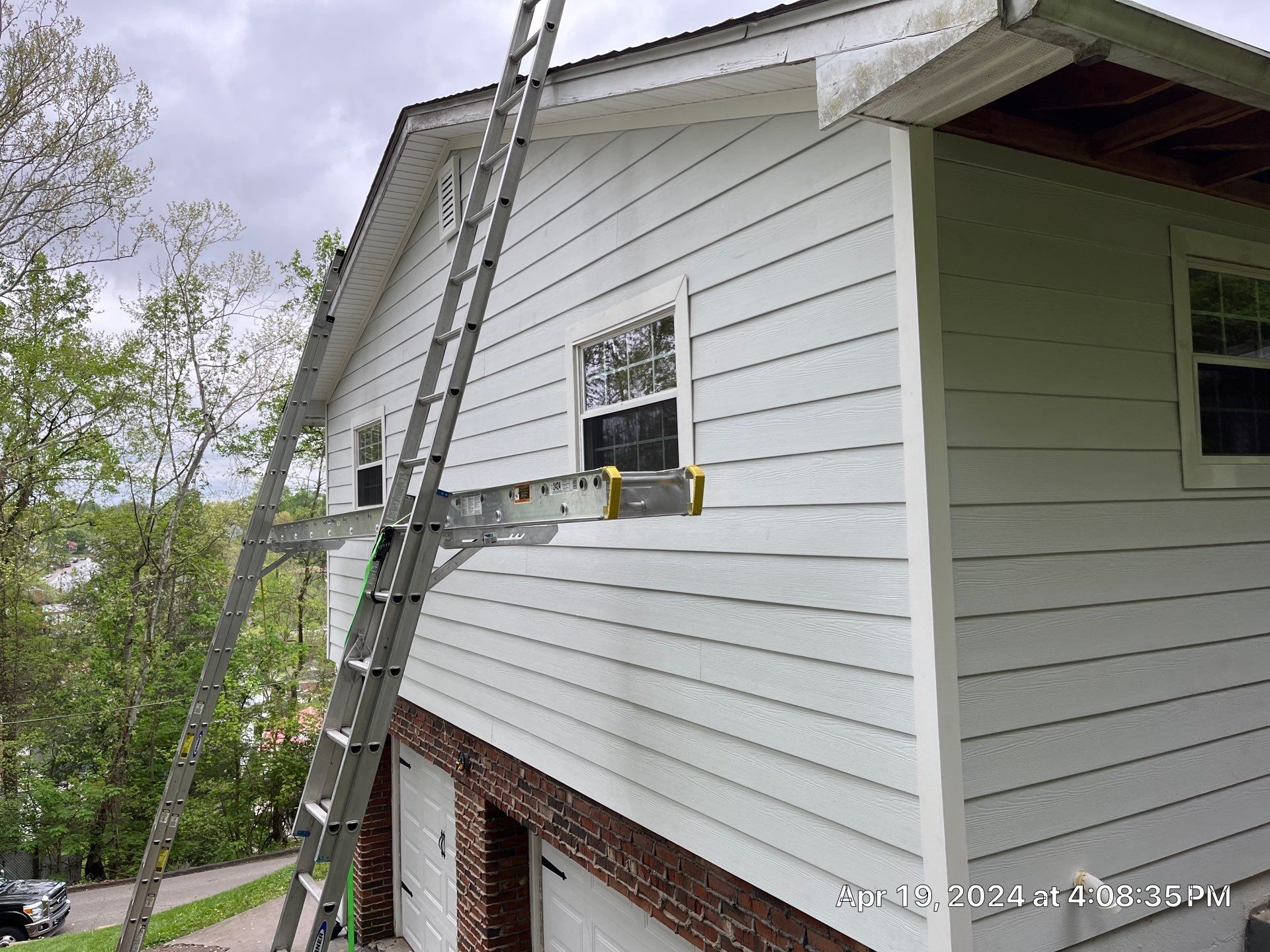 Siding Installation using James Hardie by Fahey Roofing + Contracting