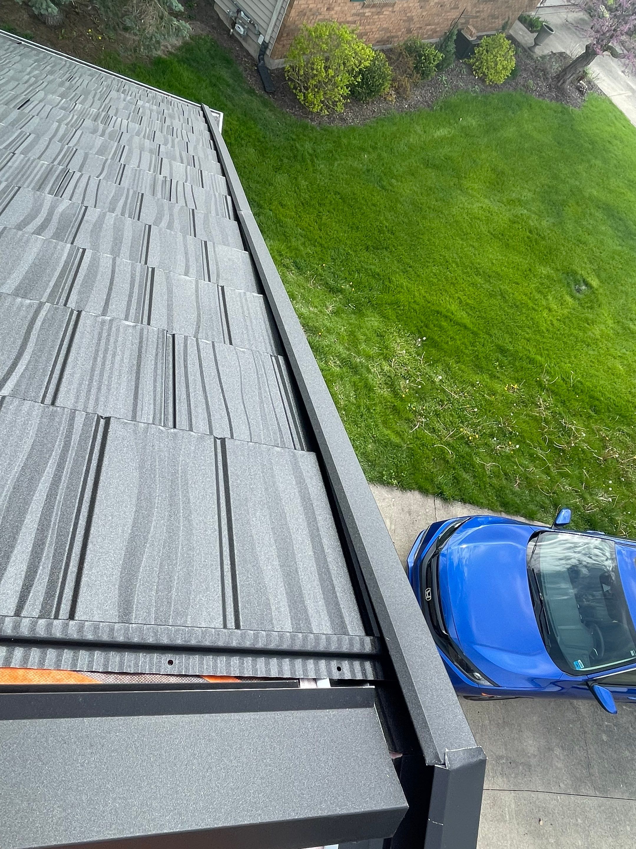 Metal Shingle Shake Roof Installation – Sidney, Ohio by 4Ever Metal Roofing