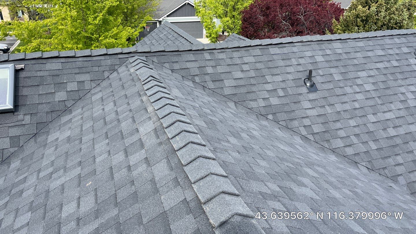Elegant Roof Transformation with Owens Corning Duration Onyx Black Shingles in Meridian, Idaho by ID Roofing LLC