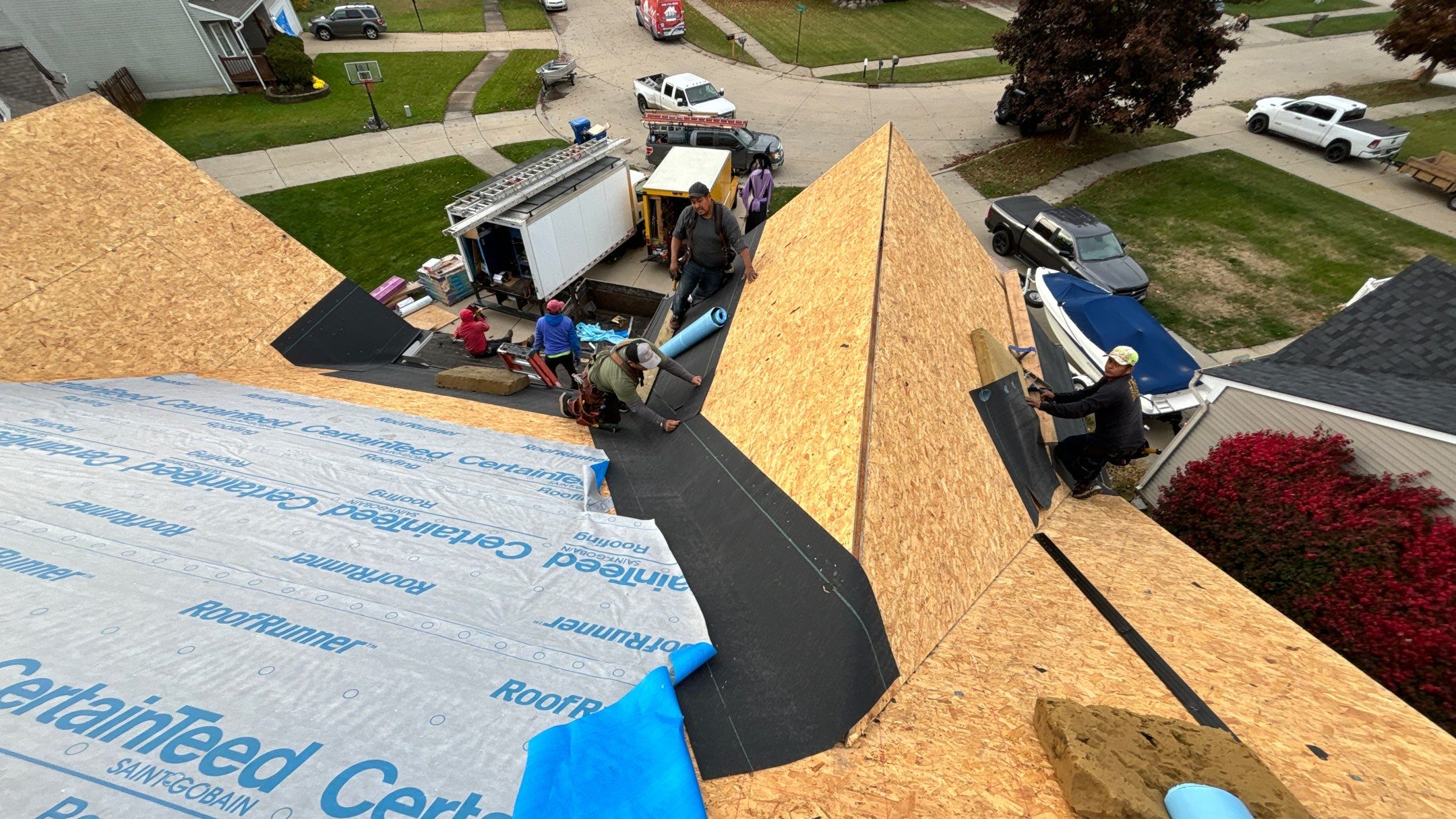 Roof Replacement using CertainTeed Landmark by 180 Contractors