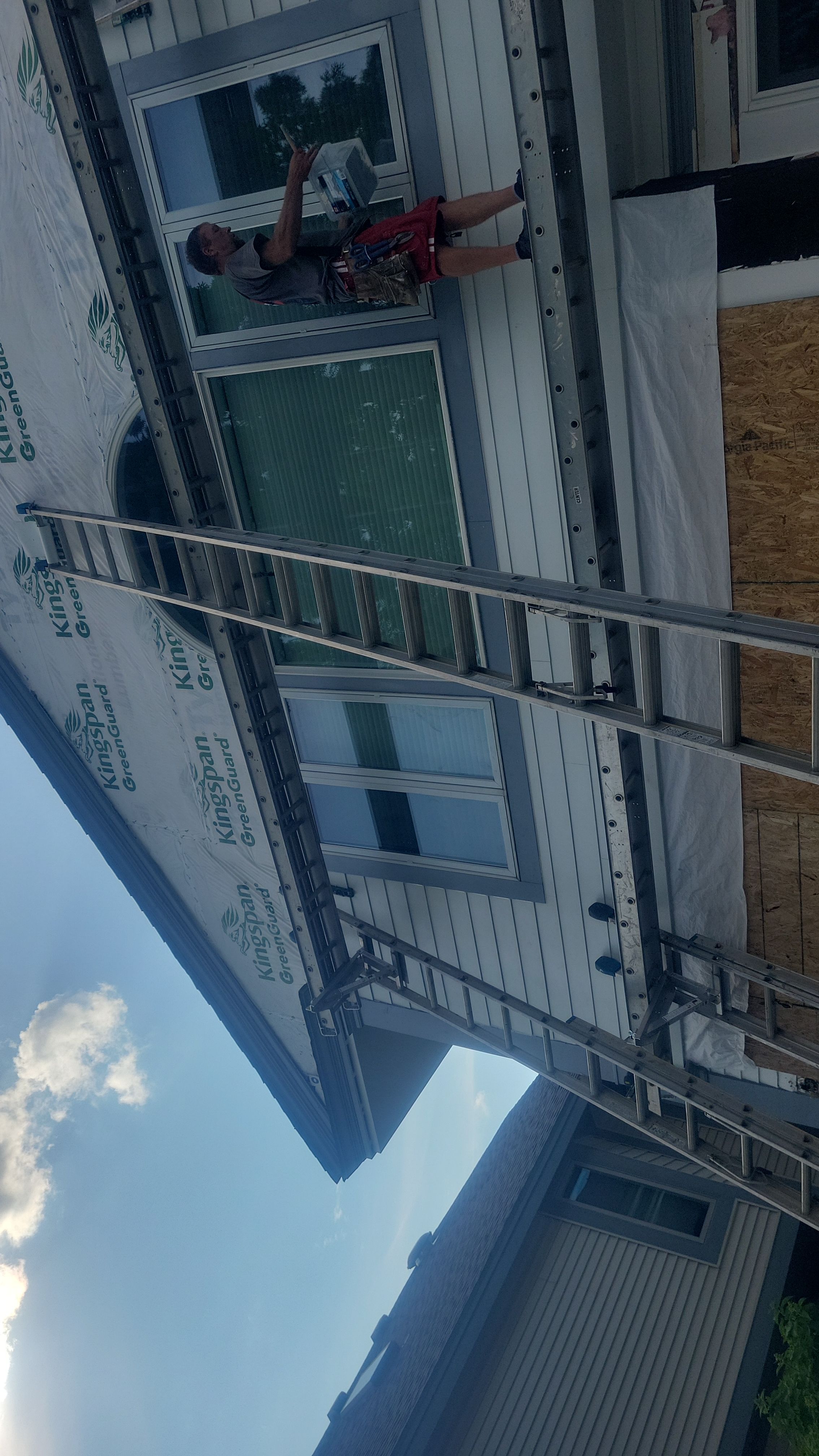 Siding Replacement using James Hardie Siding by 180 Contractors