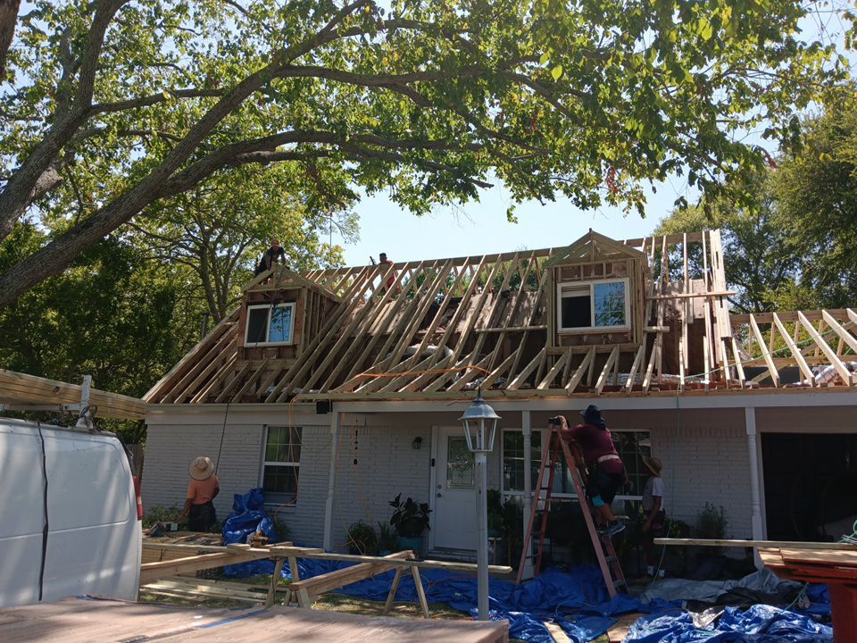 Full Framing Roof Replacement by Super Roofer LLC