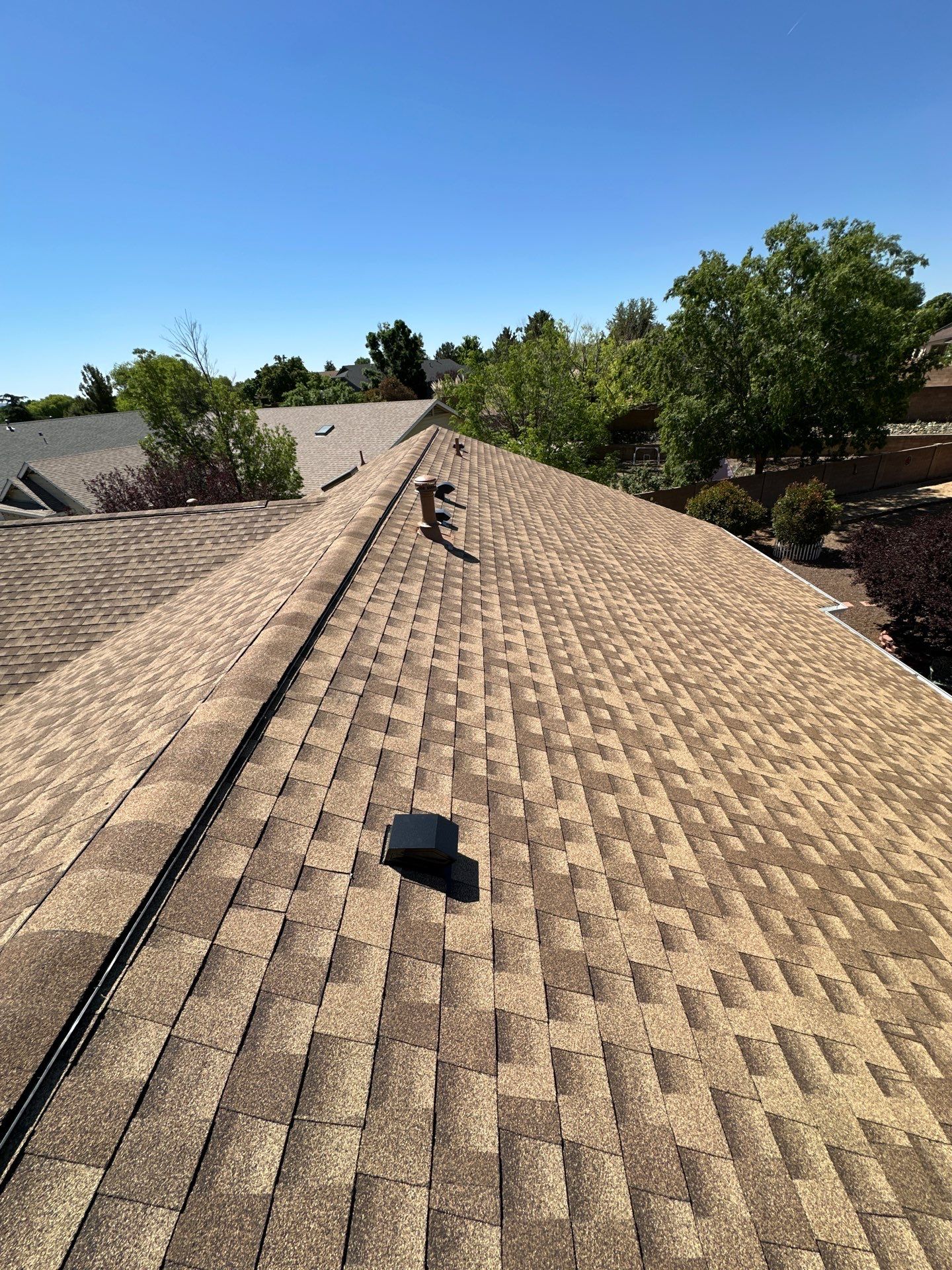 Prescott Valley Roof Replacement With GAF Timberline HDZ Shakewood Shingles by Badger Roofing