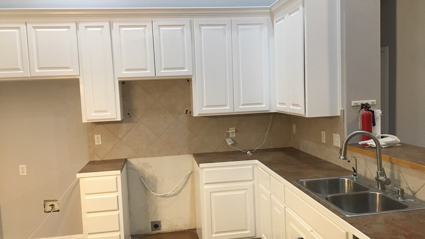 Cabinet Painting by 360 Painting Central Texas 