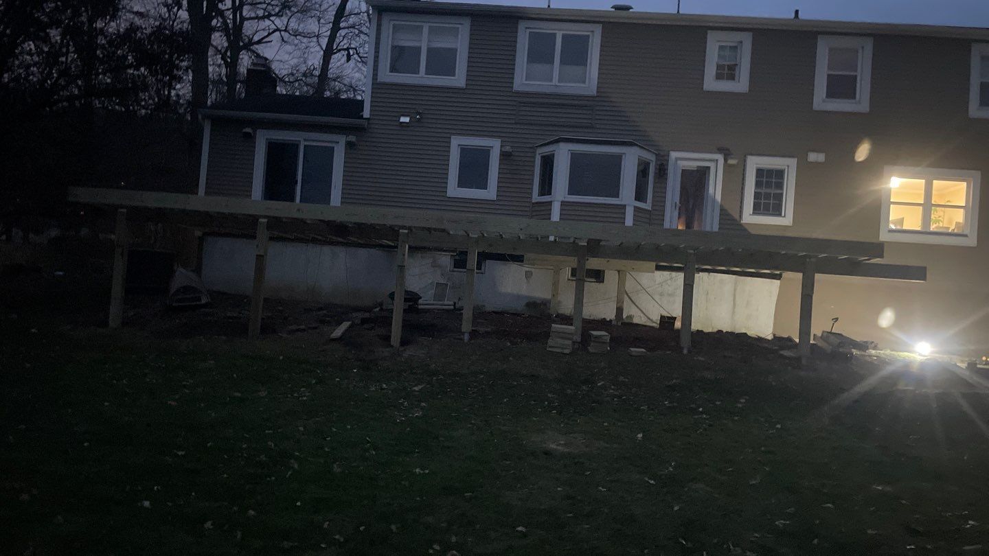 Deck Resurface + Extension in Randolph by deck guardian