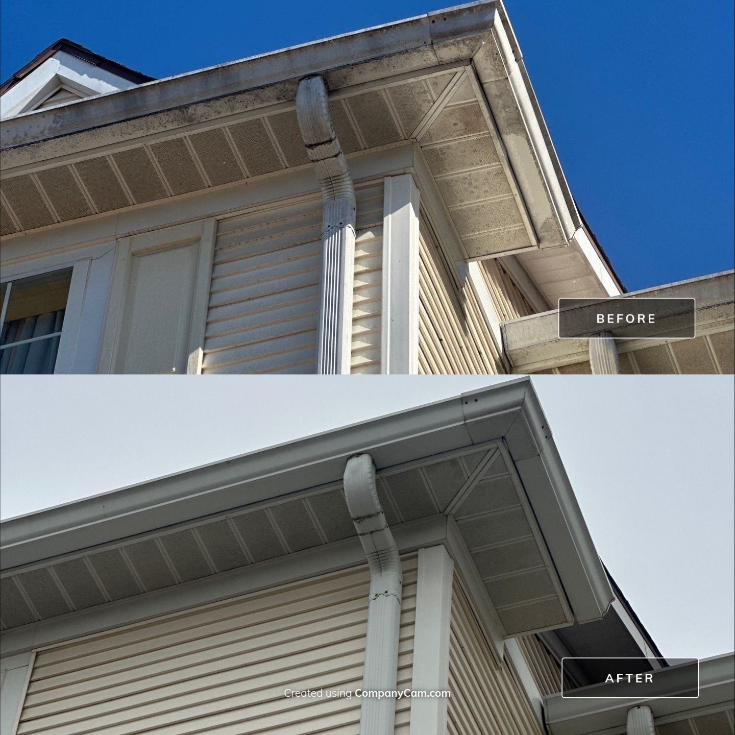 Extended Stay America West Dundee Building Wash by Simmons Power & Soft Washing