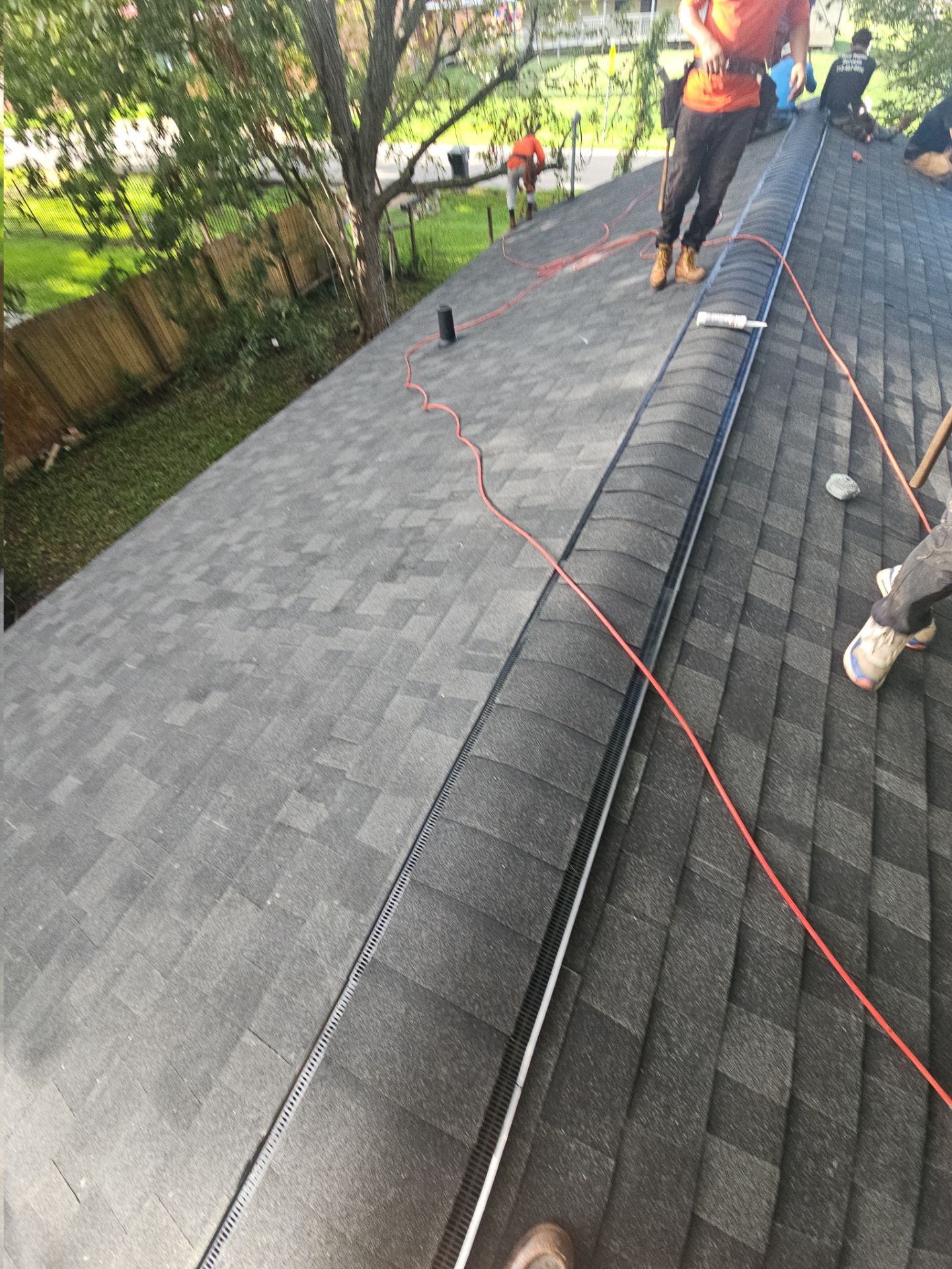 Residential Roofing Installation using Owen's Corning Duration (Lifetime) Shingles by Roof Repair Company