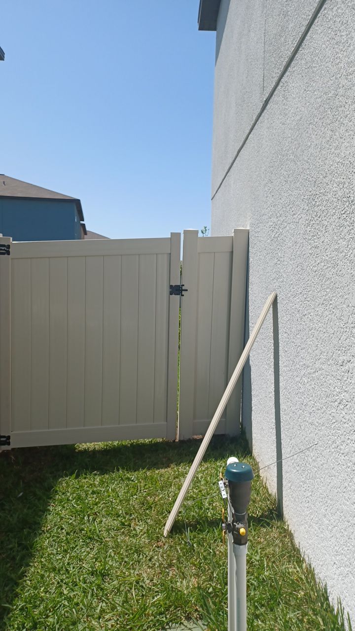 Sun City 6 ft. Tall Tan Vinyl Privacy Fence by Asap fence and gates, LLC