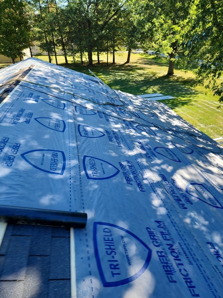 Exposed Fastener Metal Roof Installation in Columbia City, Indiana by 4Ever Metal Roofing