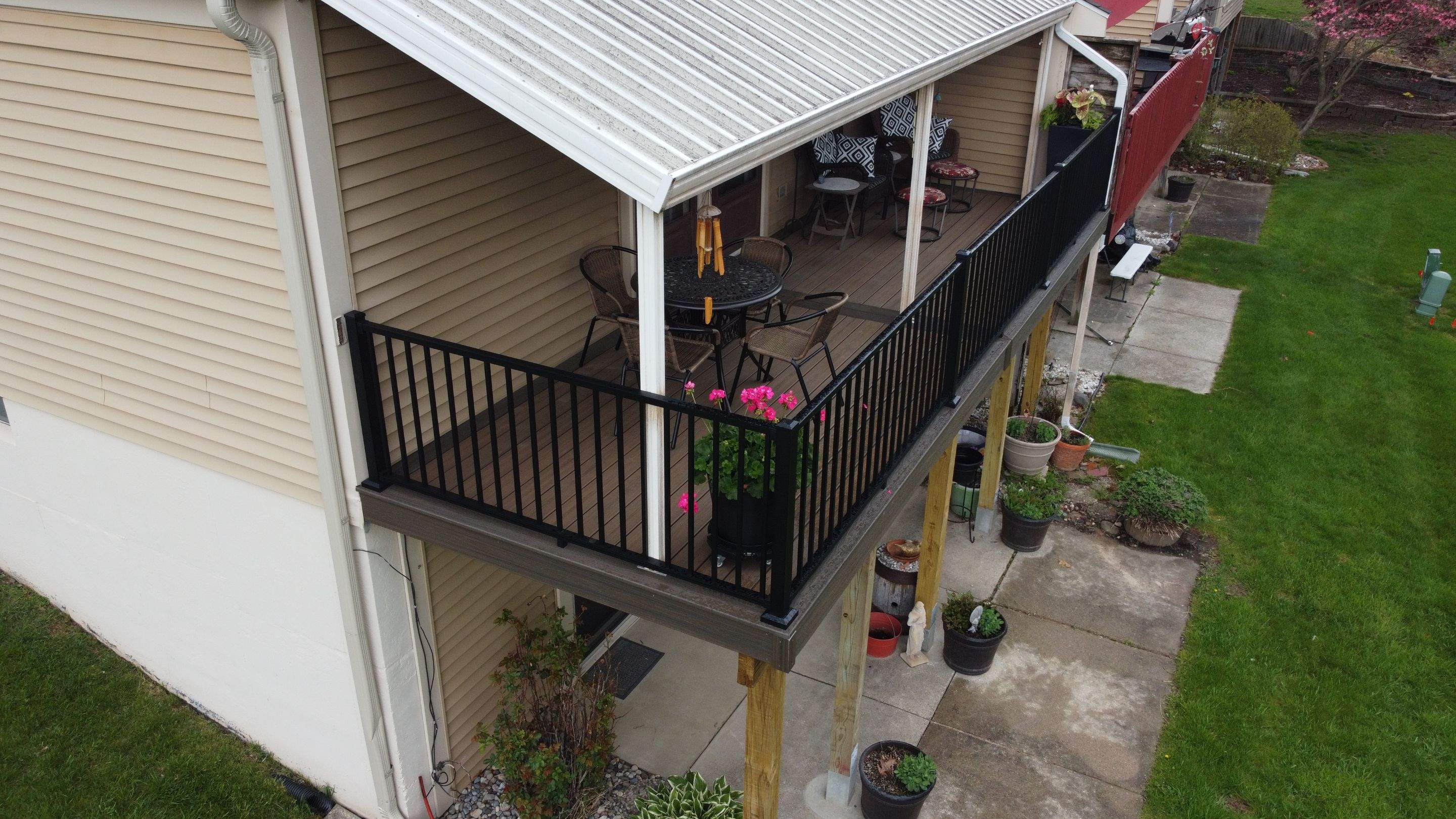 Trex Decks on a Condo by Acme Exteriors