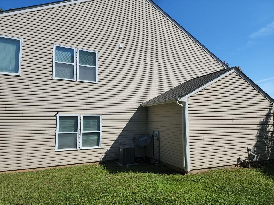 House Wash using cleaner by Power Wash Masters LLC