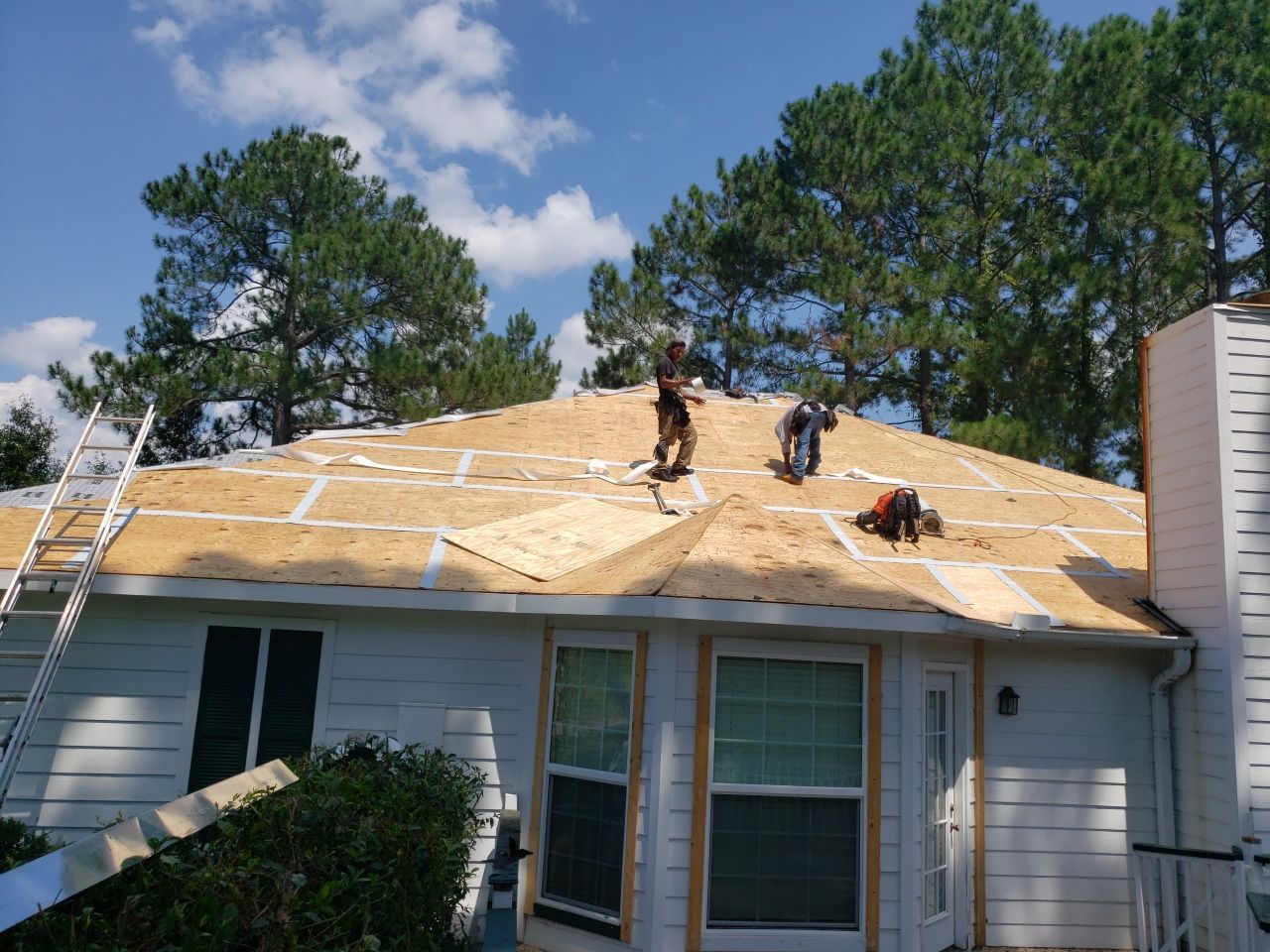 Residential Roofing Installation using Roof Replacement by American Roofing & Construction LLC