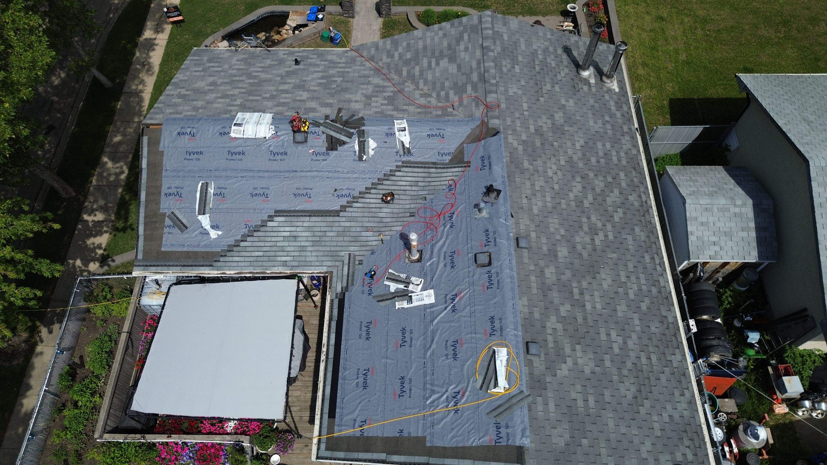 Project in Camrose by ADL Roof Revival