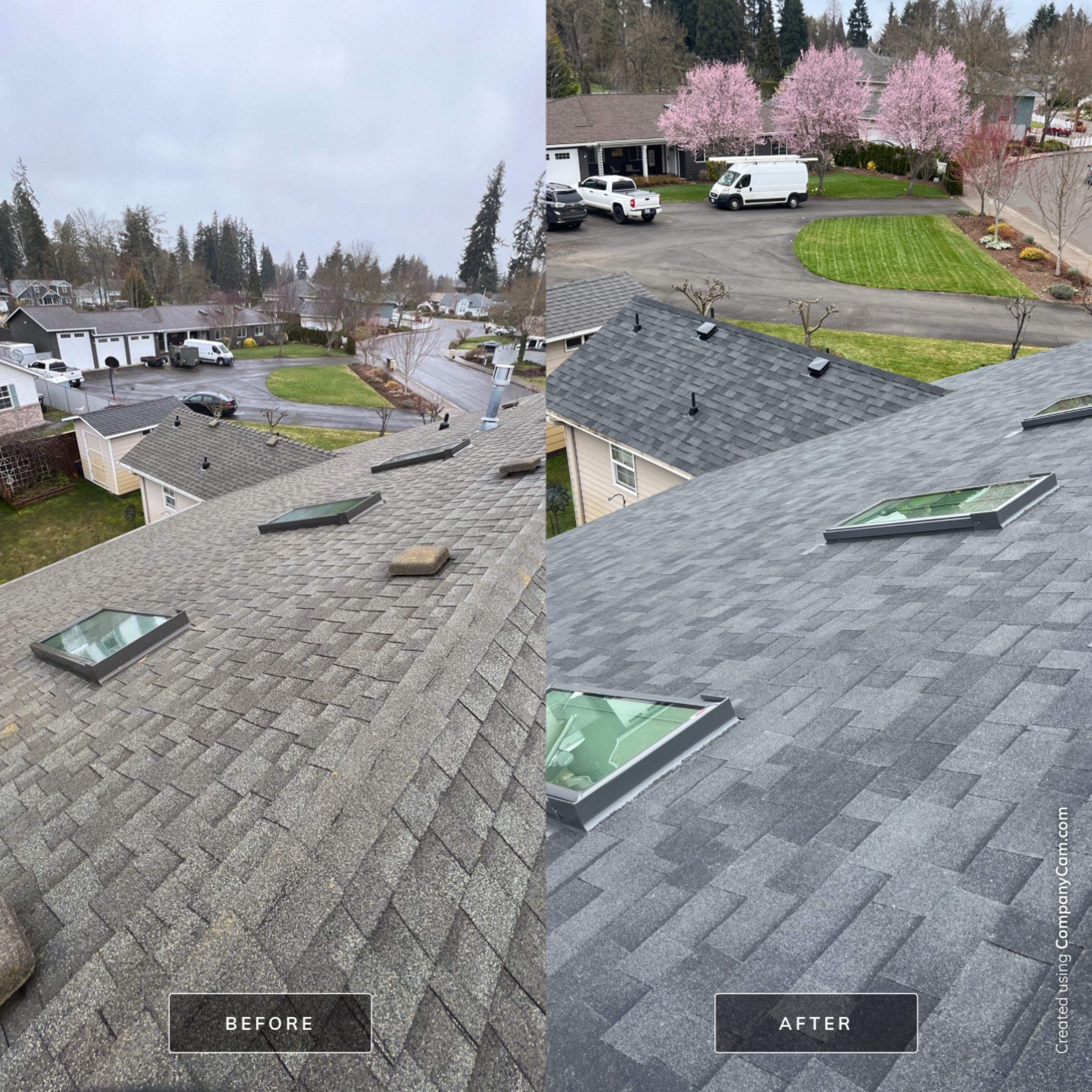 Residential Remodel using Malarkey Highlander by Orezona Building & Roofing Company, Inc.