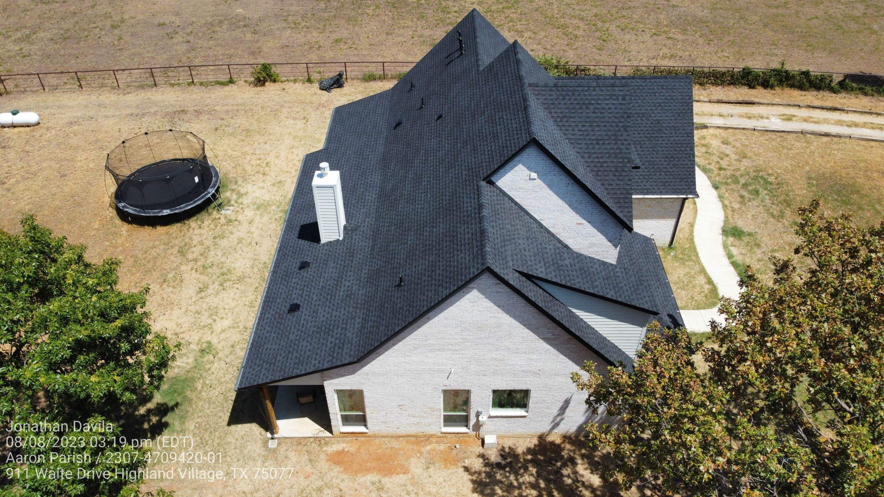 Project in Highland Village by Zeus Exteriors