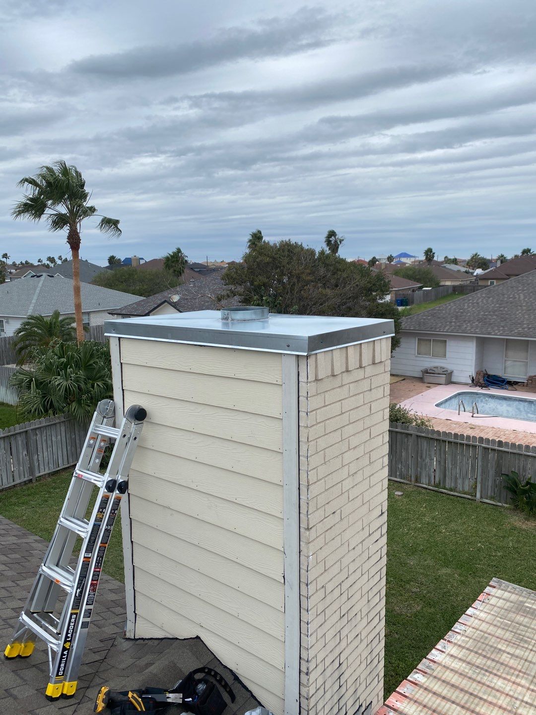 Residential Roofing Repair using Custom Fabricated Steel by Lighthouse Roofing