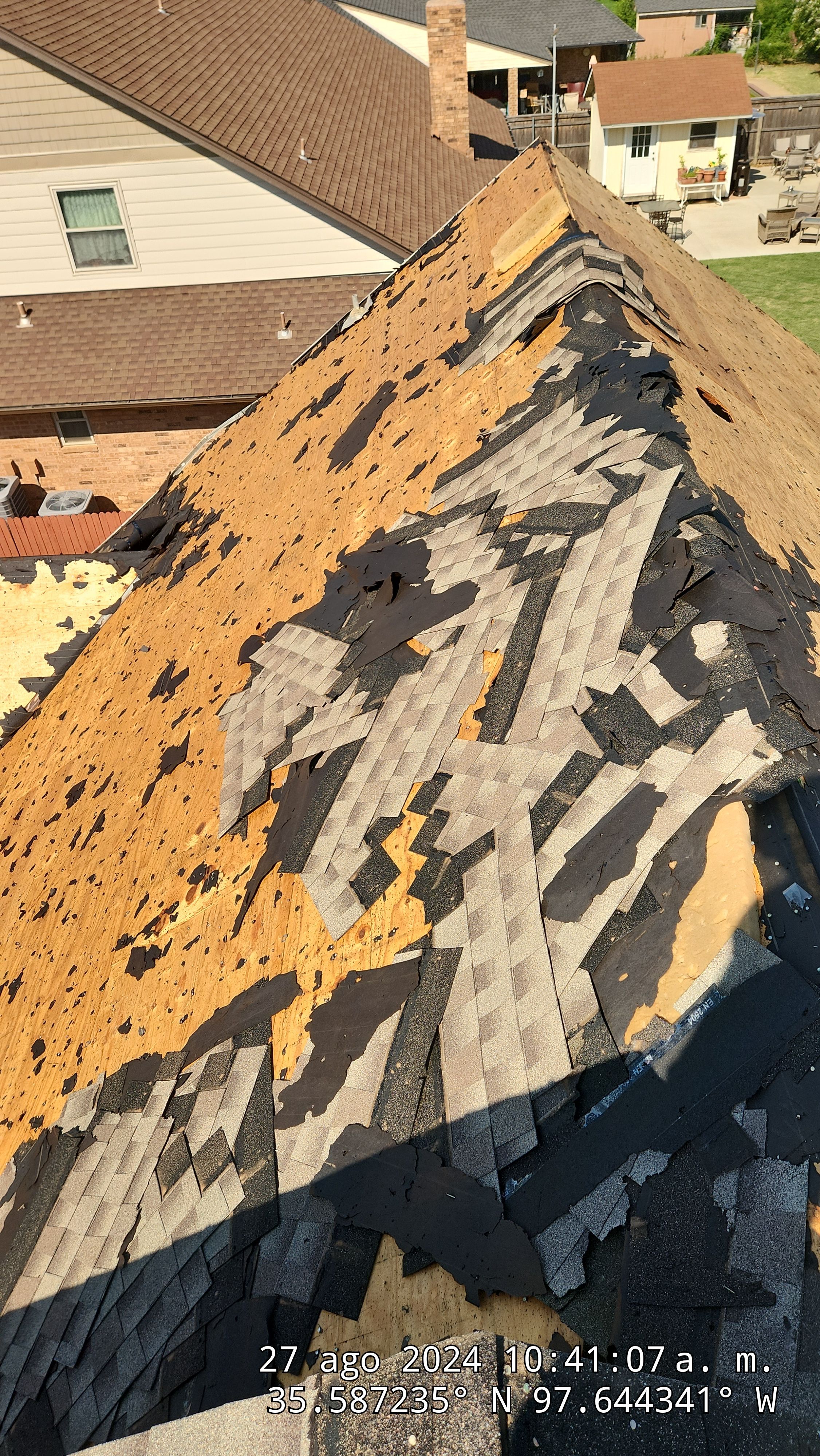 Residential Roofing Installation using GAF by Castillo Roofing