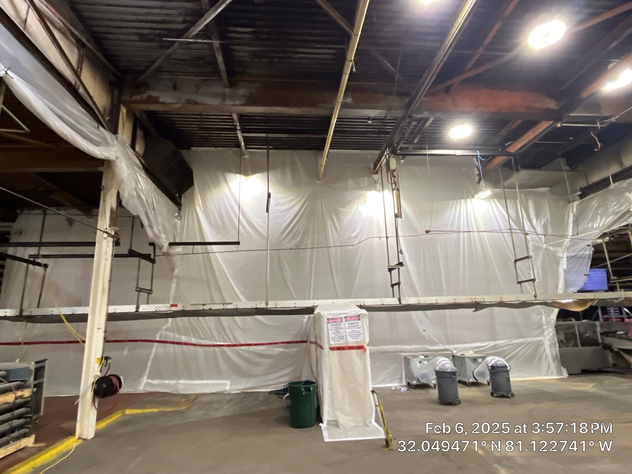 Transite Paneling Commercial Abatement by EAS Environmental, LLC.
