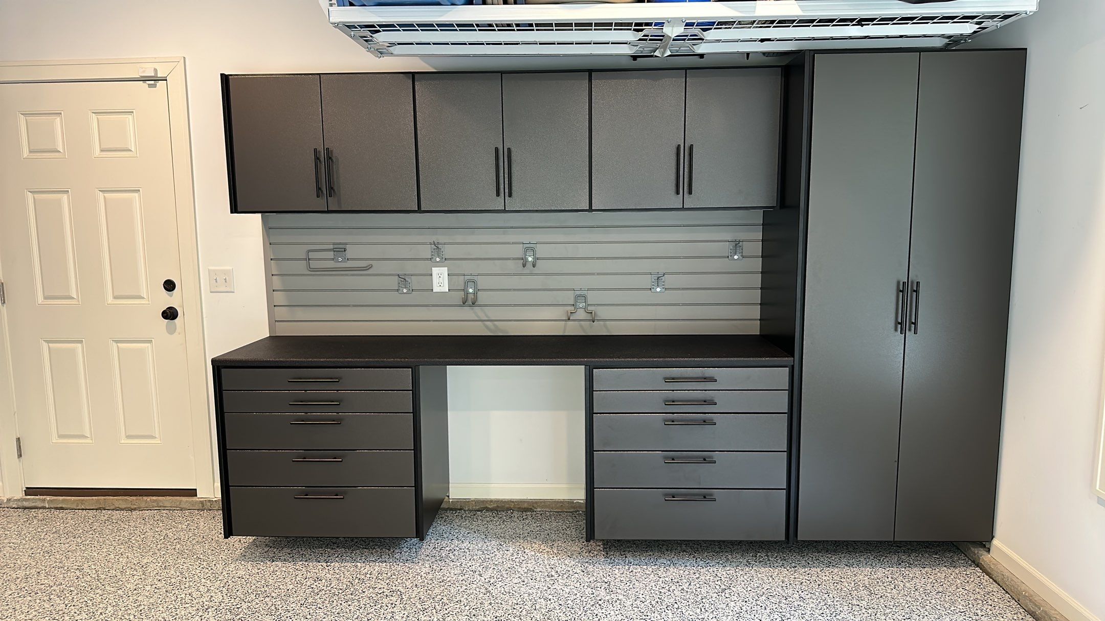 Will W. got his dream garage with a Banner Garage Floor and Cabinets by Banner Garage