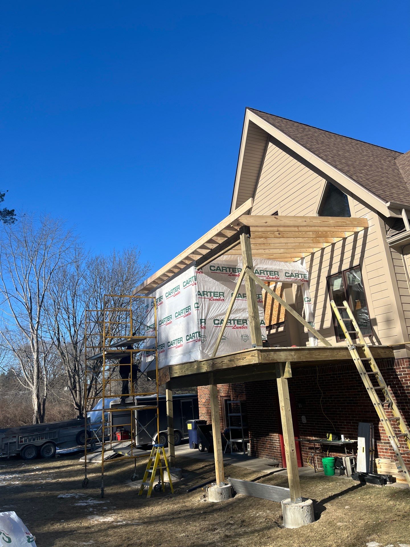 Home Addition Four Season by Clark Builders LLC