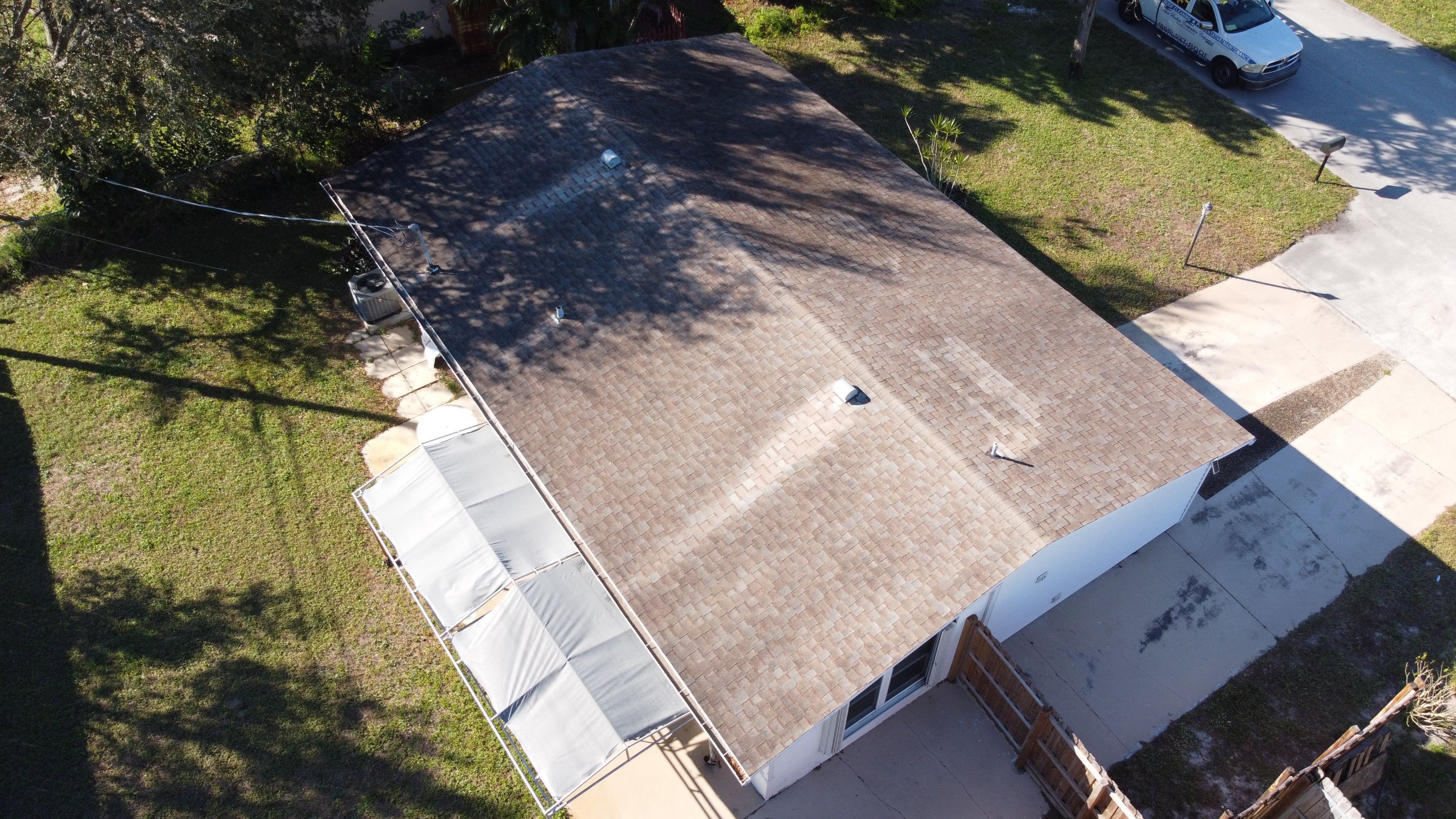 Residential Roofing Installation using 1" Nail strip metal roof by BLUES BROTHERS ROOFING