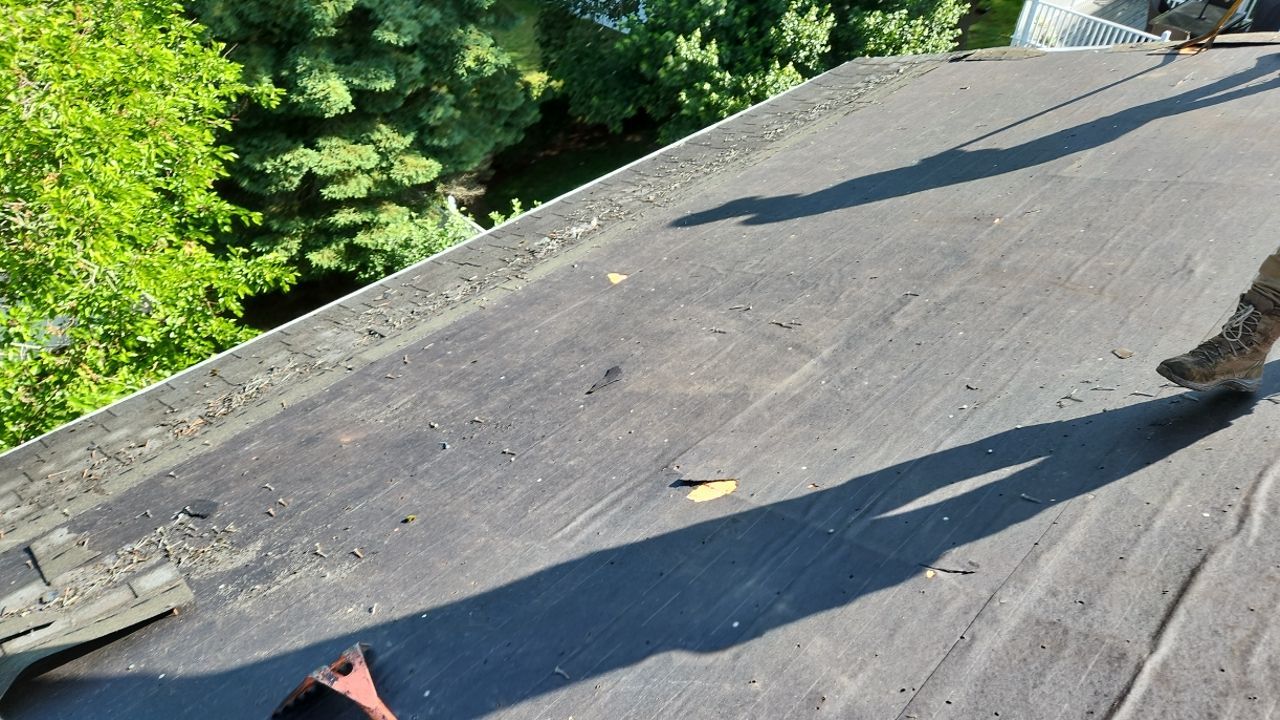 Residential Roofing Installation using Owens Corning TruDefinition by A Plus Exterior