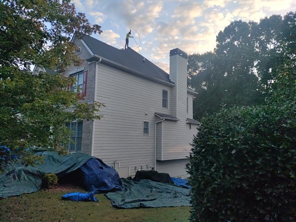 Residential Roofing Installation using Owens Corning by Inspector Roofing and Restoration
