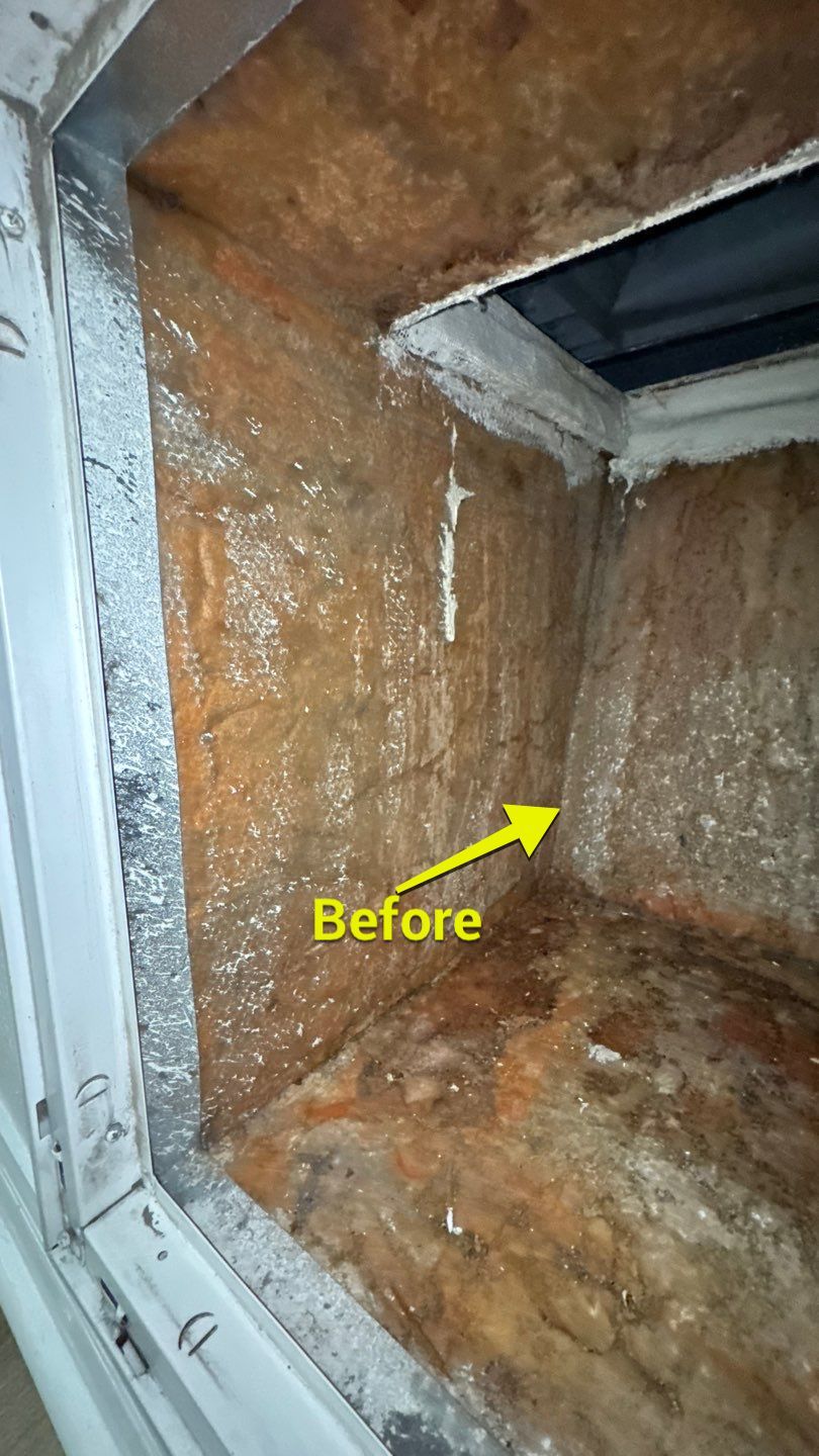 Air Duct and Repairs to Return Box in Groveland by Hygienic Air, Inc