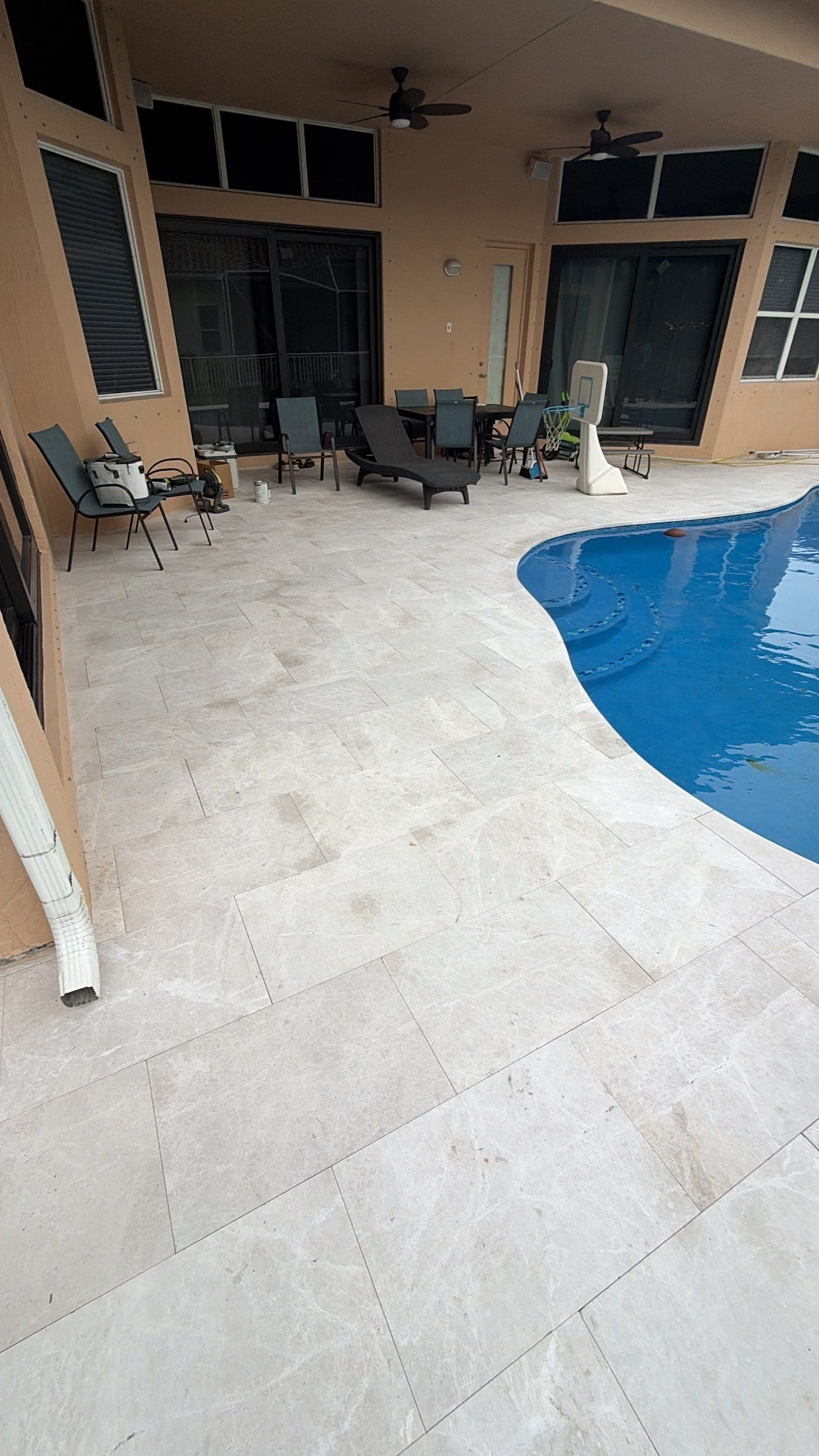Concrete Tile Roof Leak Repair and Wood Decking Replacement in Parkland by Aastro Roofing