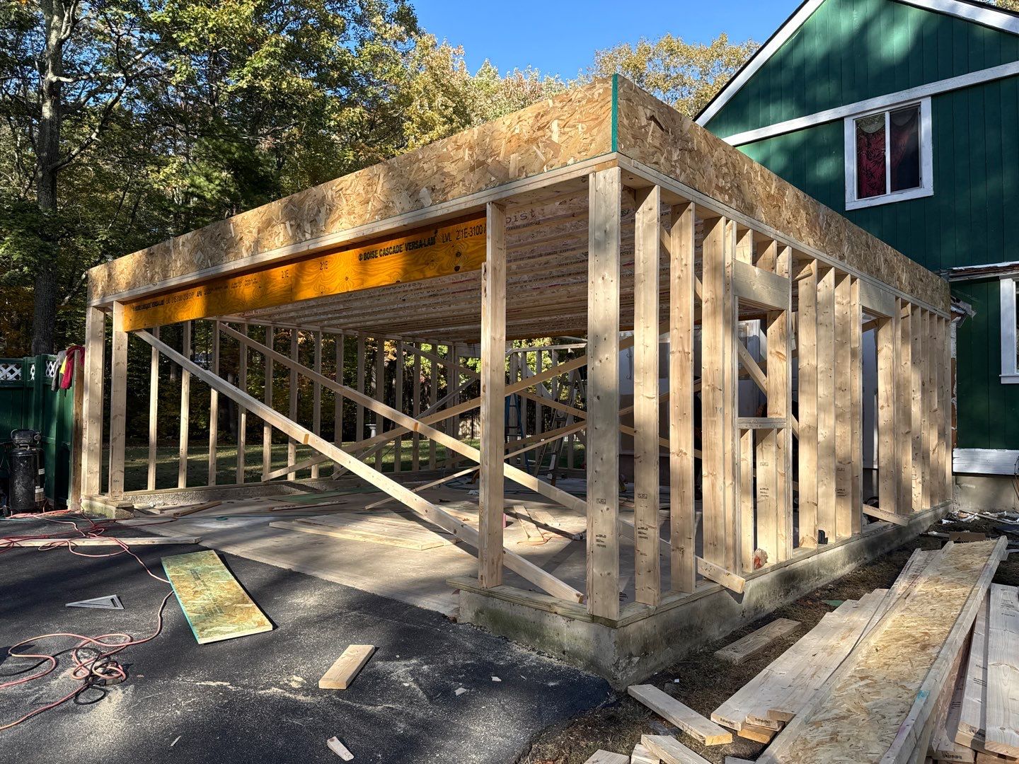 Custom ADU Construction with Vaulted In-Law Suite – LP SmartSide®, ZIP System® & Harvey® Windows by Sensible Home Solutions