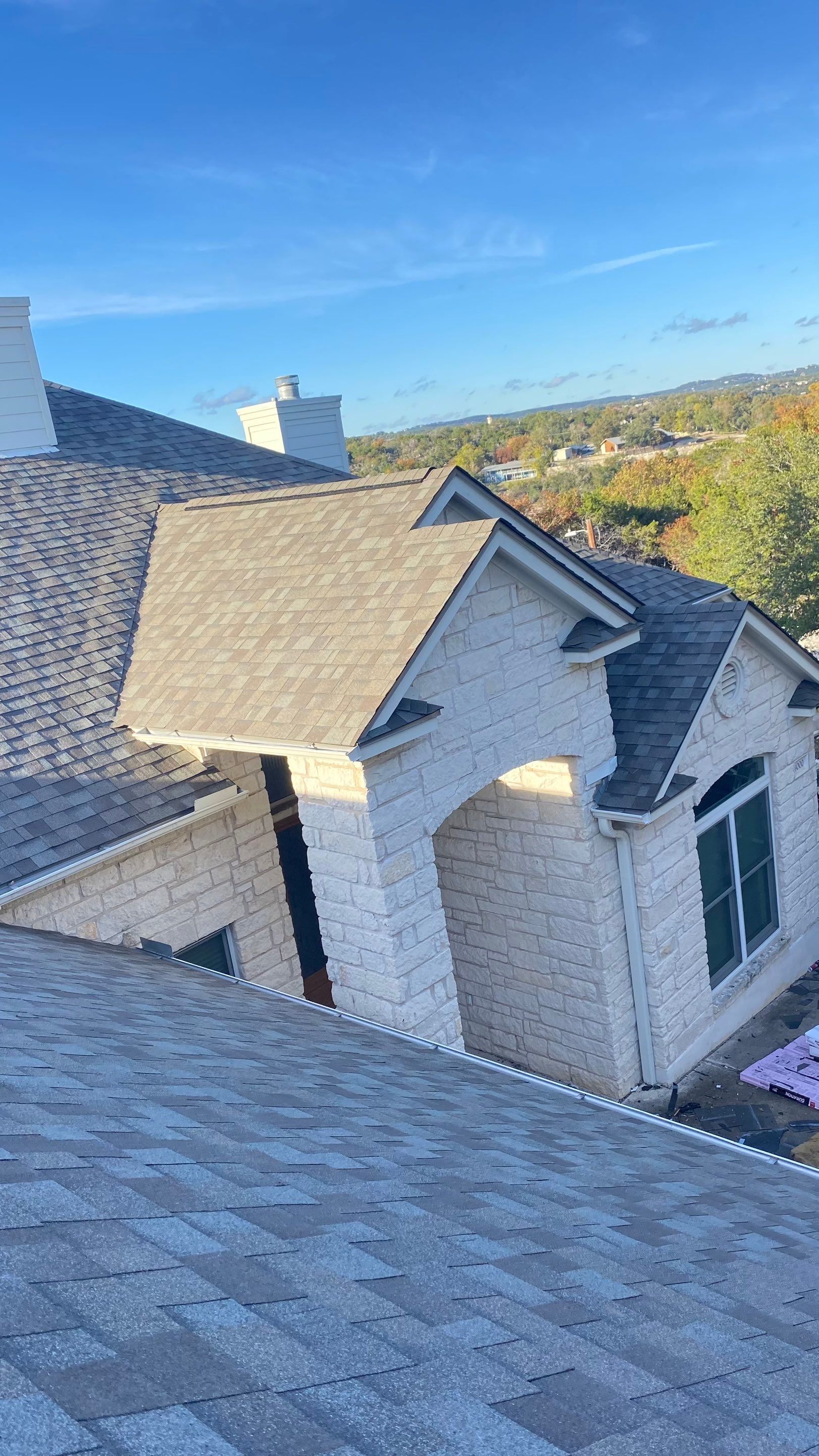 Residential Roof Replacement using Owens Corning 30 year Architectural Shingles by Premier Roofing and Contracting