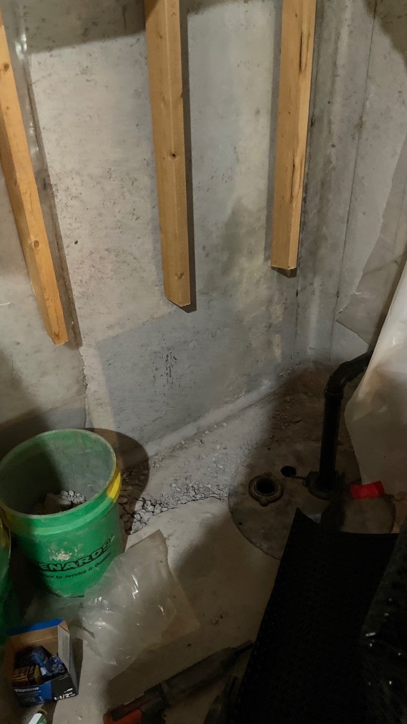 Basement Wall Drainage in Woodbury, MN by Waterproofing Northeast
