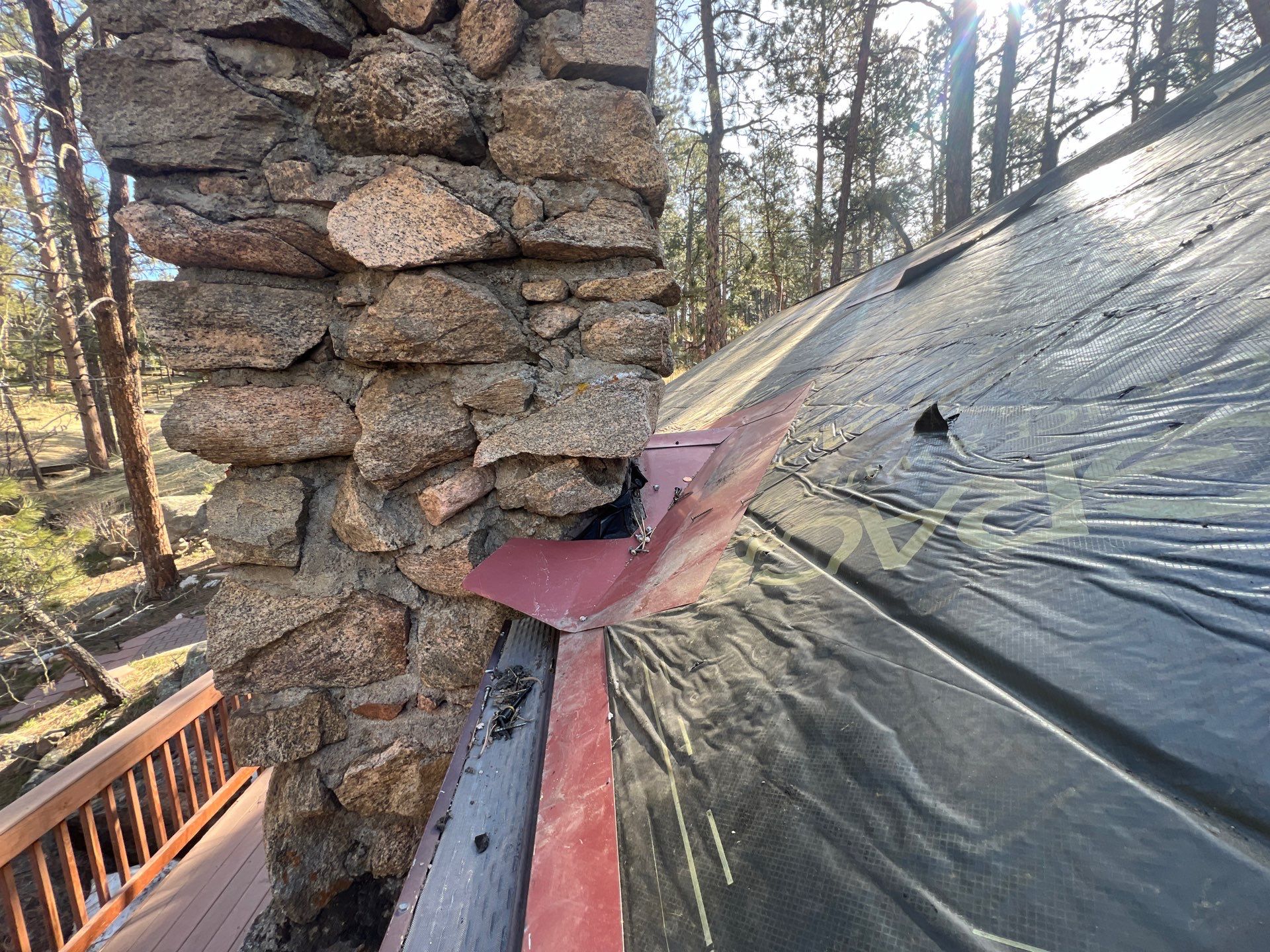 Residential Roofing Installation using Standing Seam Metal by Blue Peaks Roofing LLC 