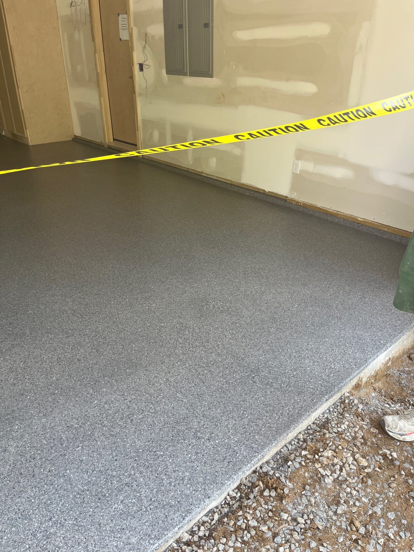 Garage Floor Coating using Dolerite by My Garage Floor Guys