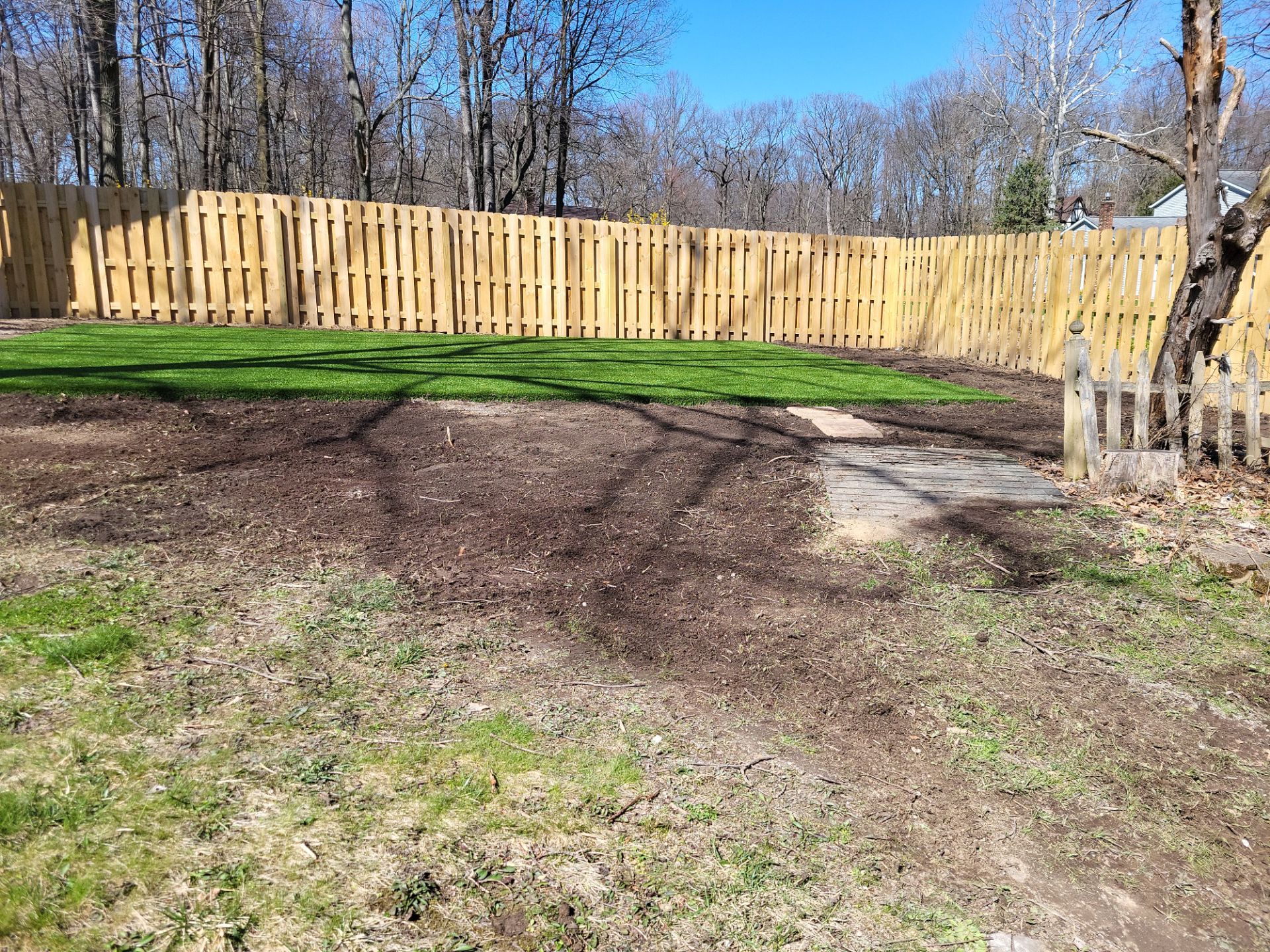 Backyard Play Area in Valley View, Ohio by Southwest Greens Midwest