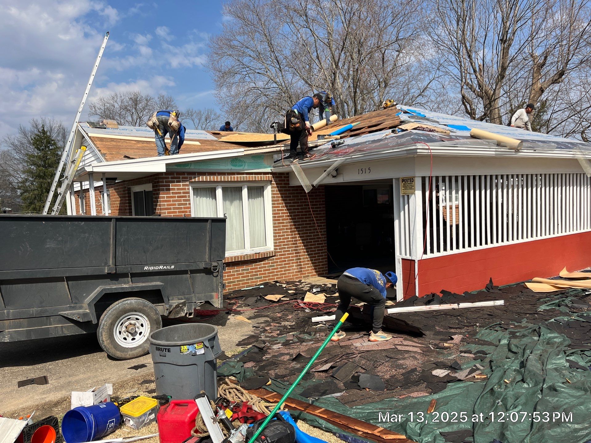 Residential Roofing Installation using Certainteed Landmark Pro Shingles by Fahey Roofing + Contracting
