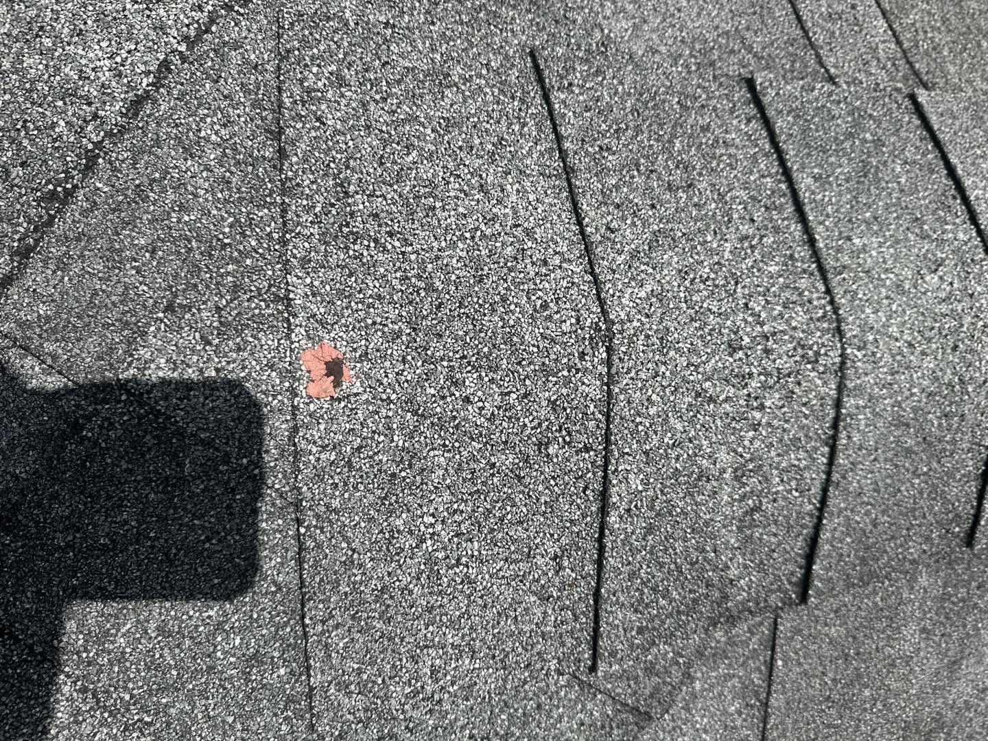 Hail Damage using Owen's Corning Duration (Lifetime) Shingles by Roof Repair Company