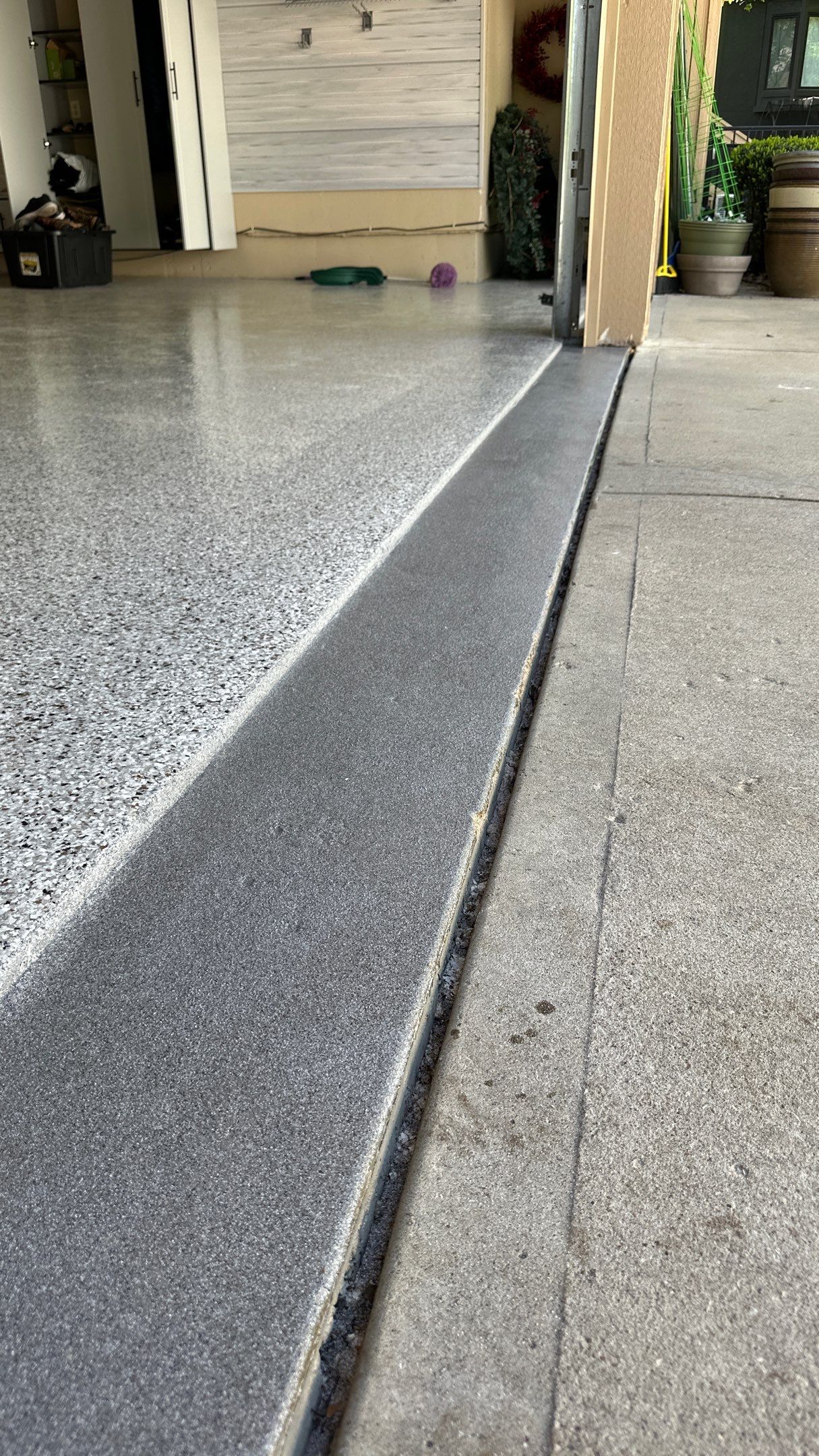 Mara J. got her dream garage with a new floor and cabinets by Banner Garage