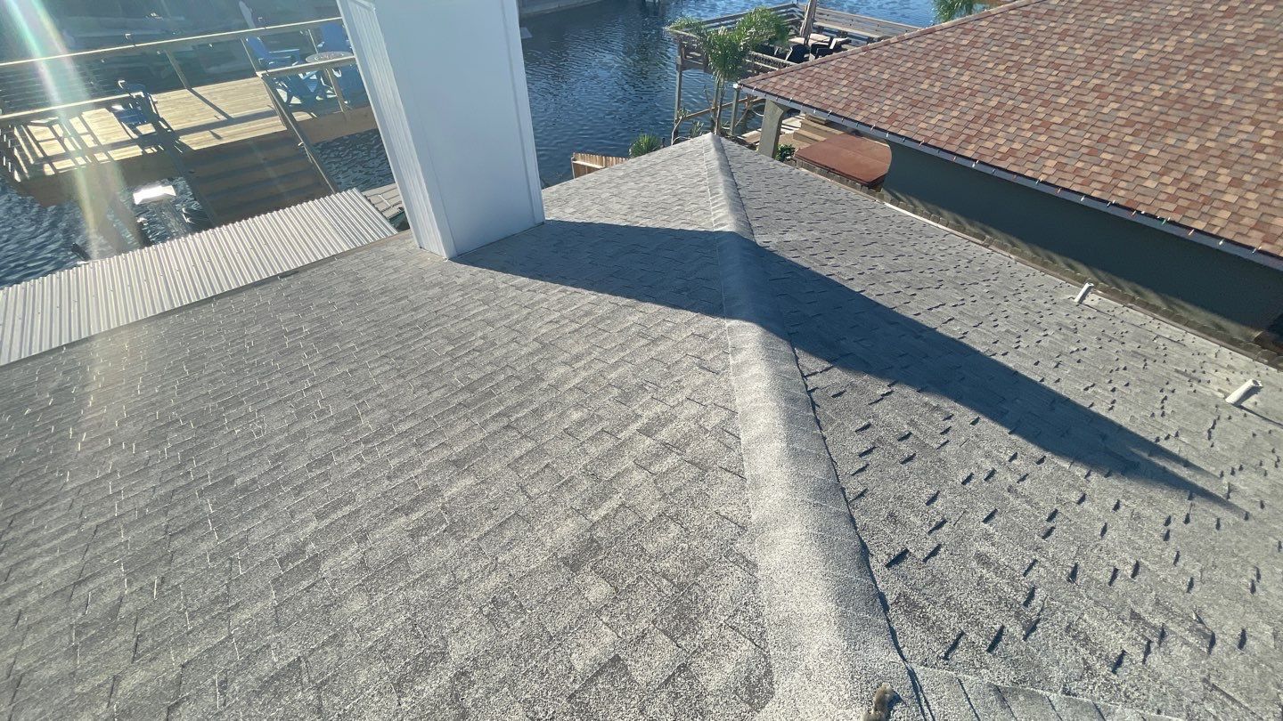 Residential Roofing Installation using Architectural Dimensional Shingles by Lighthouse Roofing