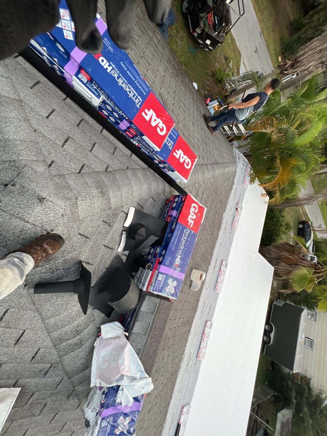 Residential Roofing Installation using GAF Timberline HDZ by 1st Class Roofing, Inc. 